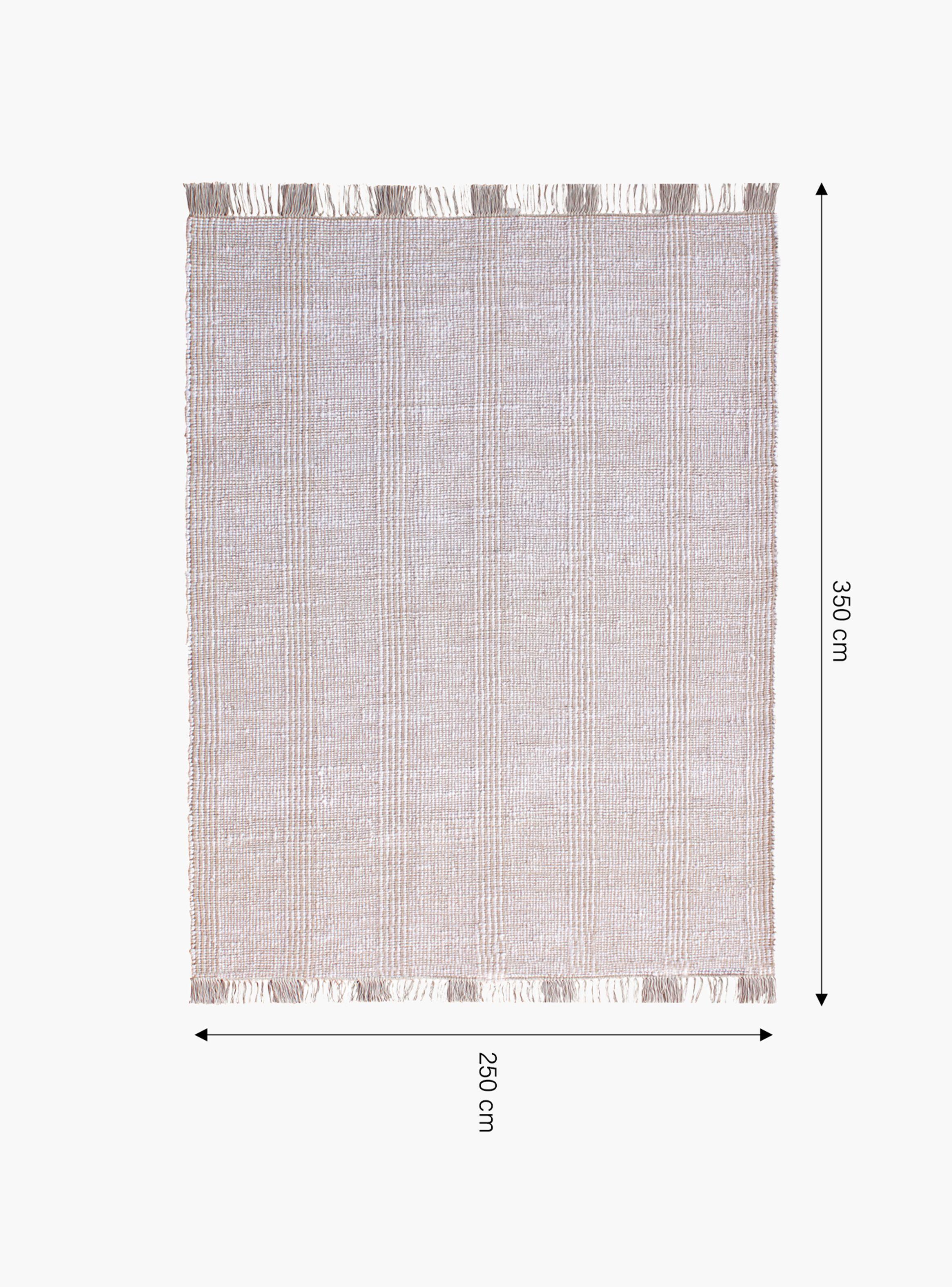 Alfombra 100% Yute Ranco 250x350 Natural-4