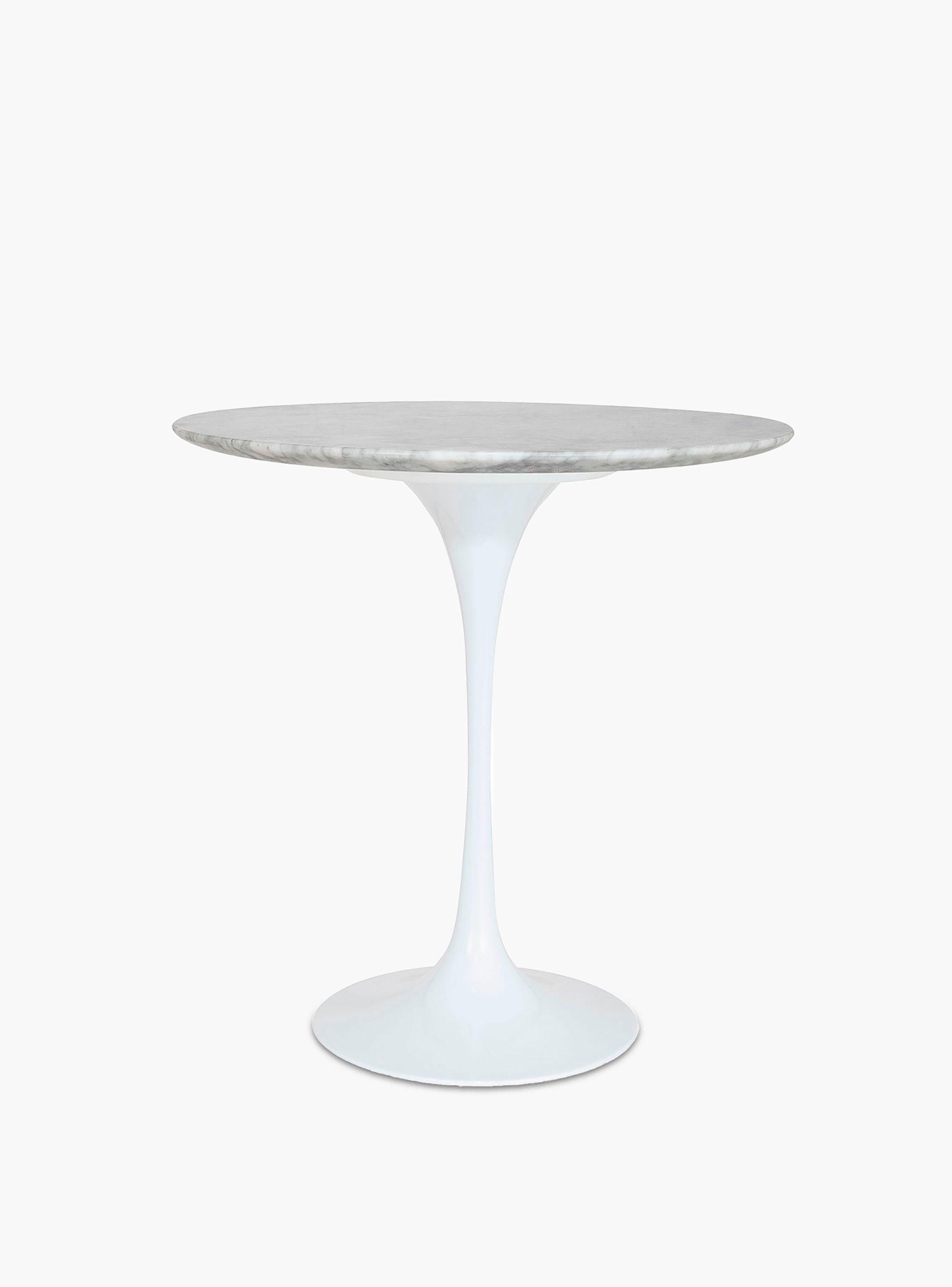 Mesa Lateral de Marmól Tulip (Réplica)-4