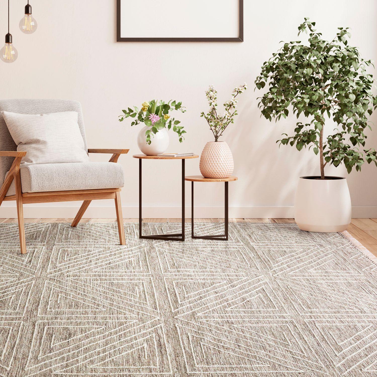 Alfombra Lana/Alg Rapina 200x300 Arena-6