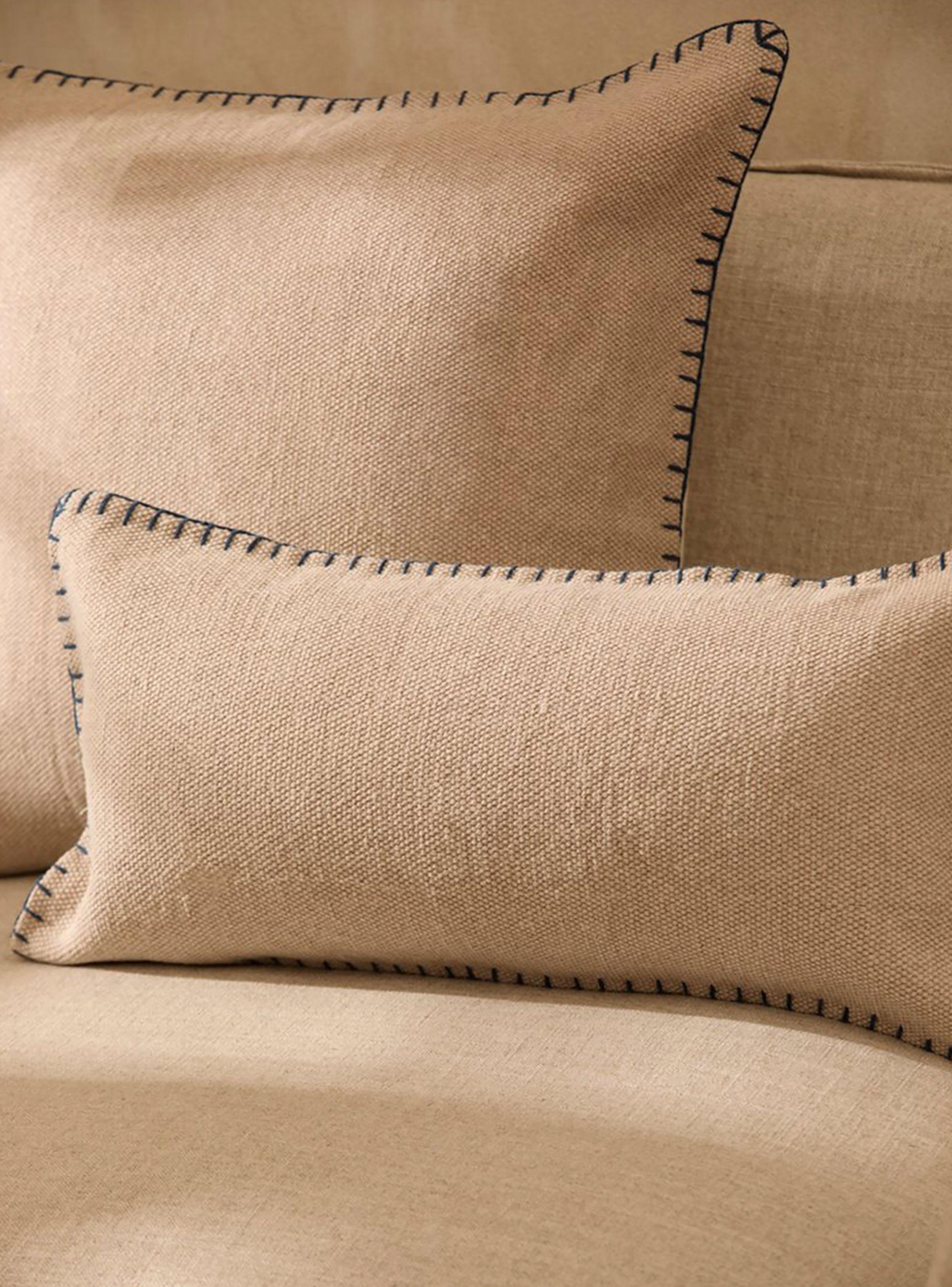 Funda Cojín Asana 30x60 Beige-1