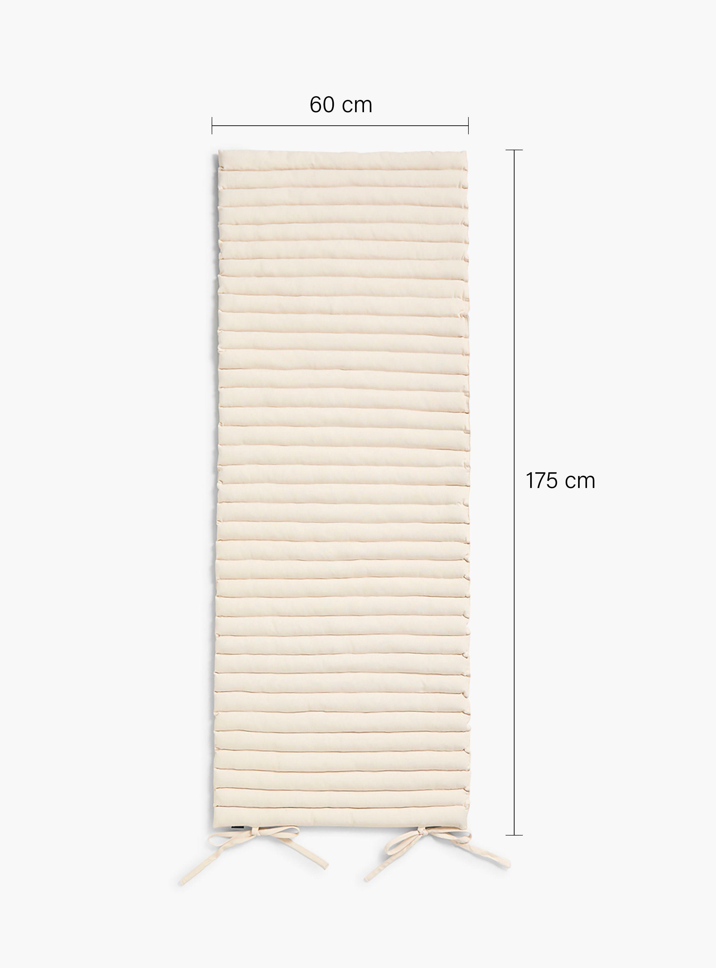 Cojin de Reposera Gavema 60x175x2 Crudo-4