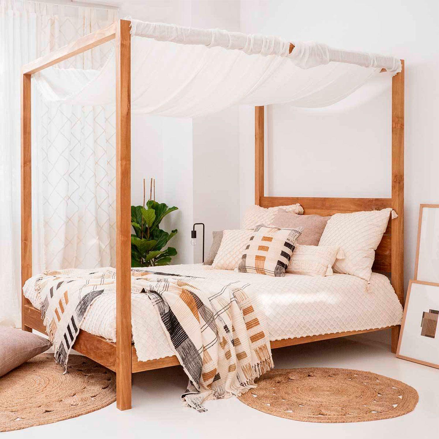 Cubrecama Royal 270x280 Crudo (cama King o Superking)-3