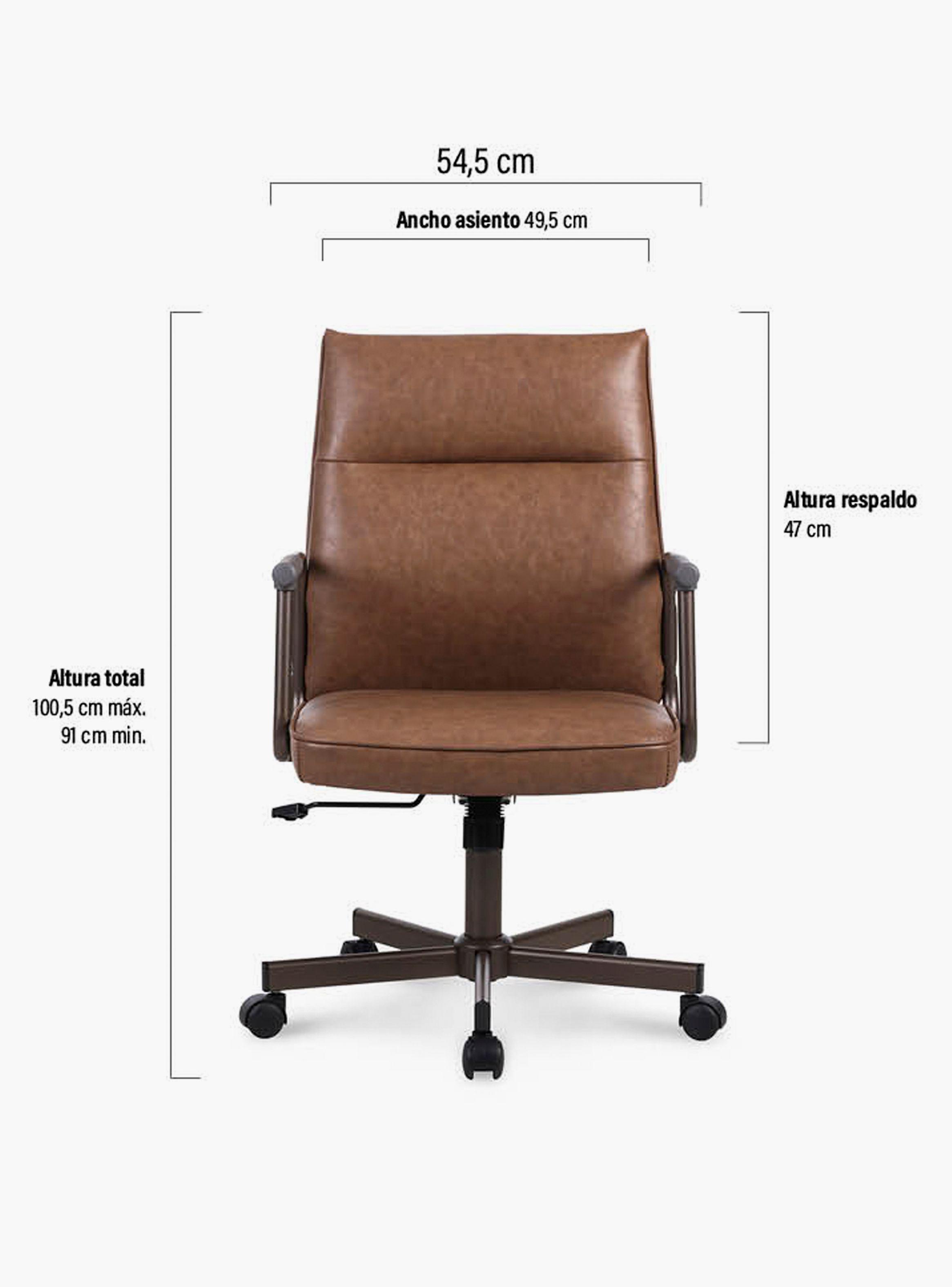 Silla Diseño Home Office Yale Media Café-7