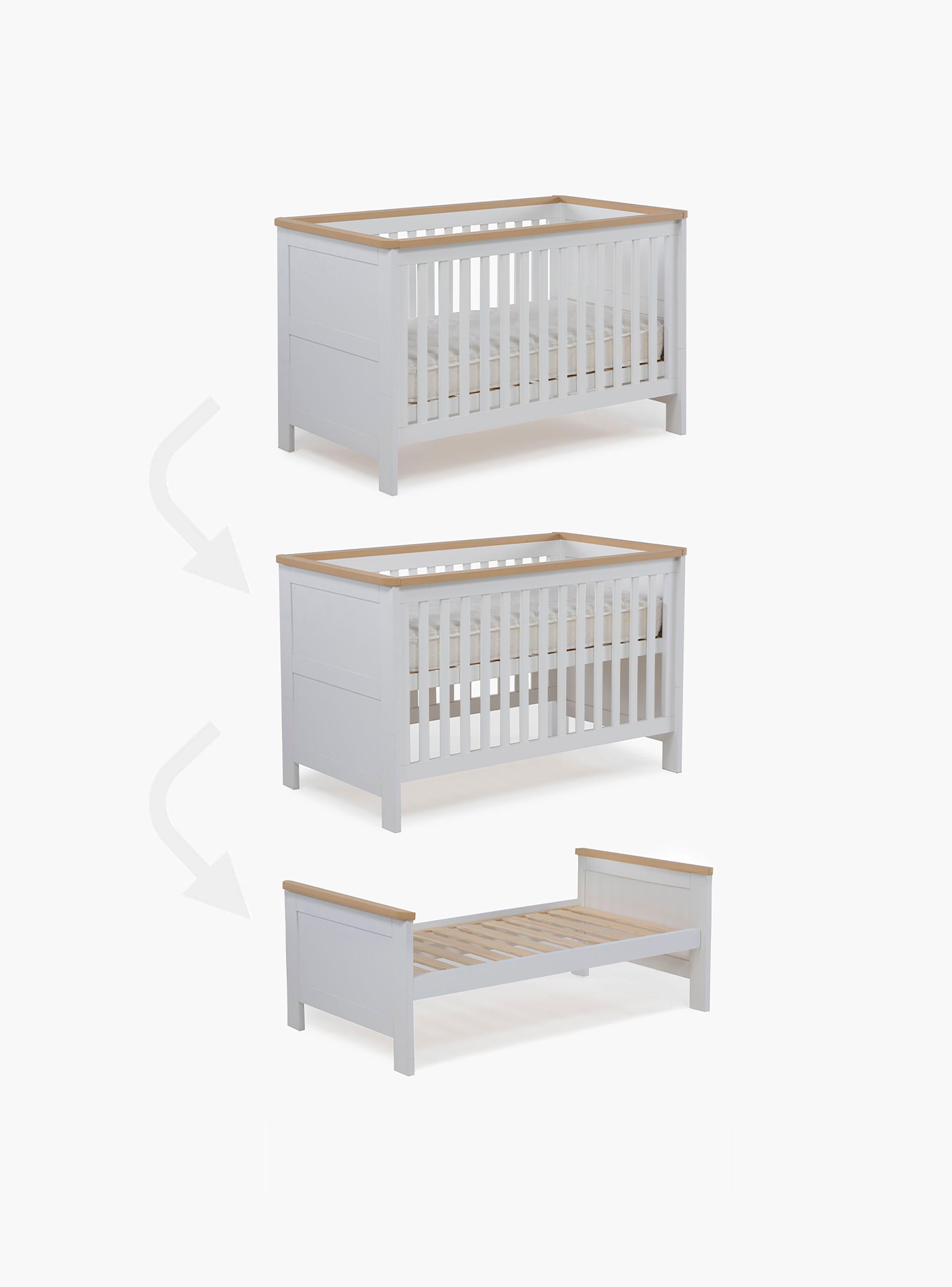 Cuna 3 en 1 Jacinta Natura/Blanco-4