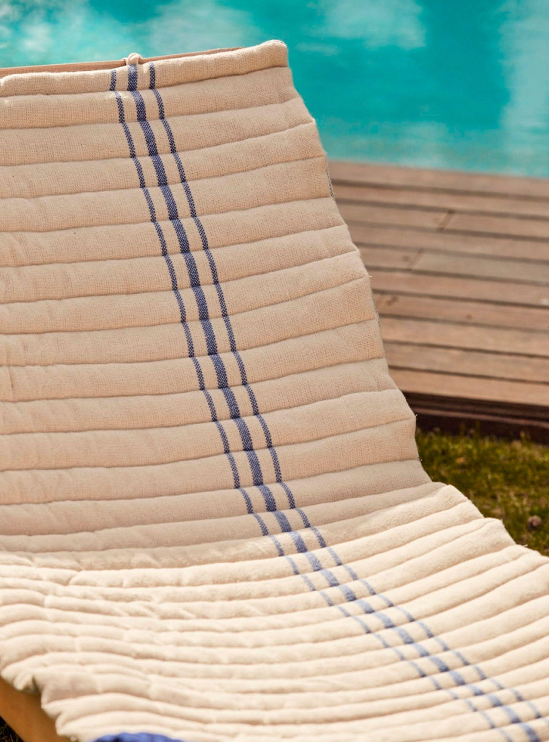 Cojín de Reposera Bari 60x175x2 Azul-7