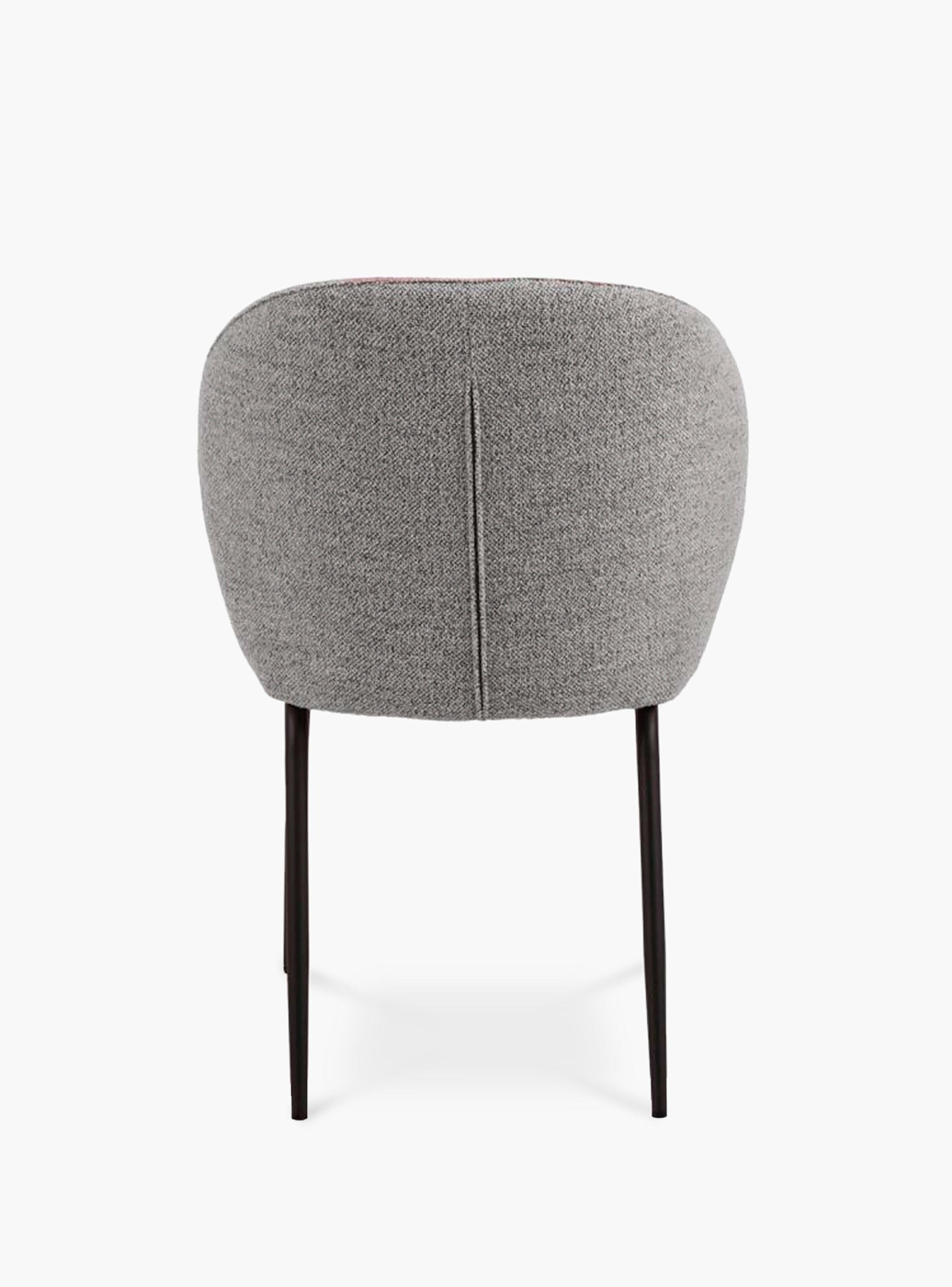 Silla Tapiz Pascale Gris-5