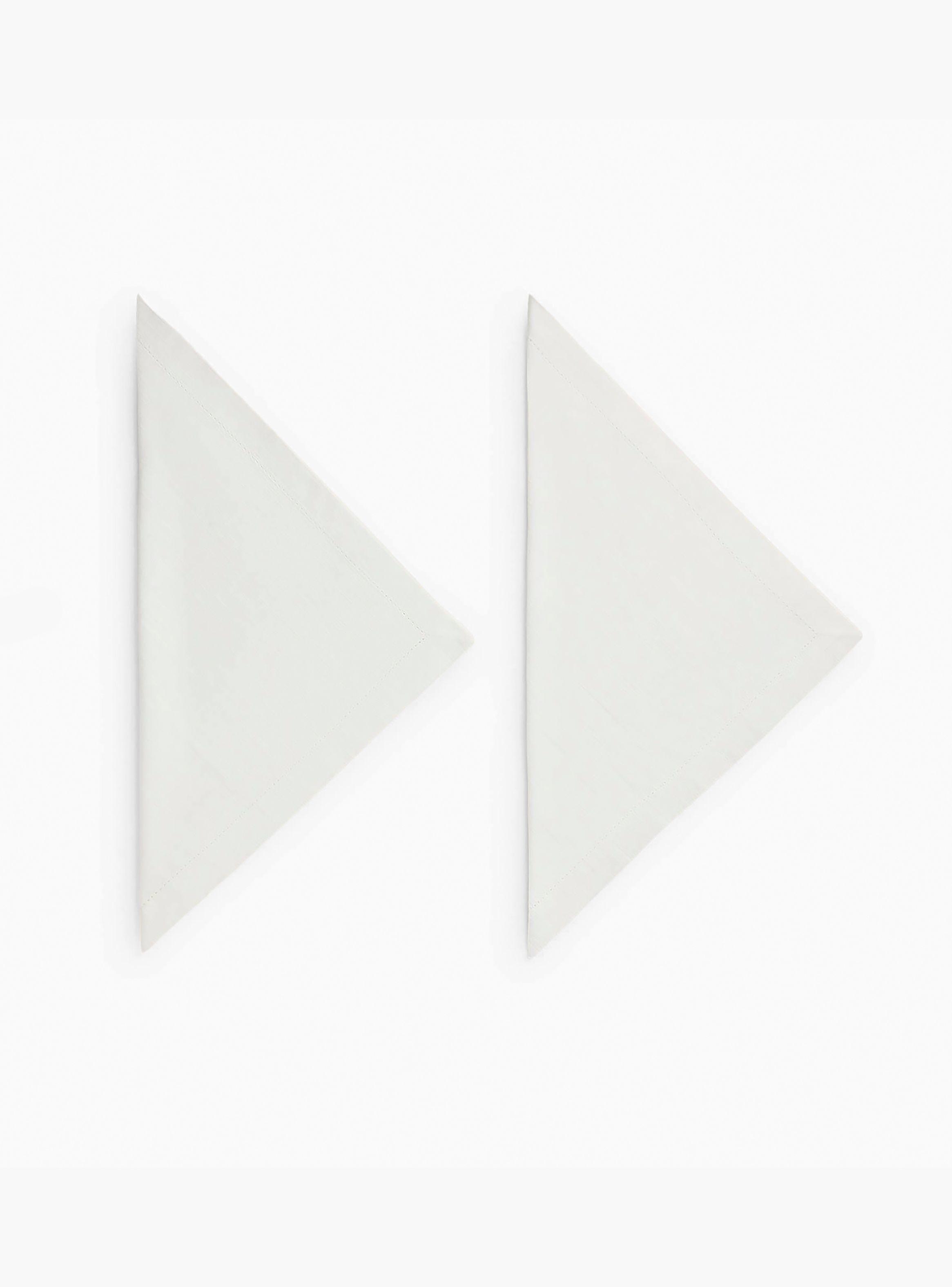 Servilleta Claru 45x45 Blanco-2