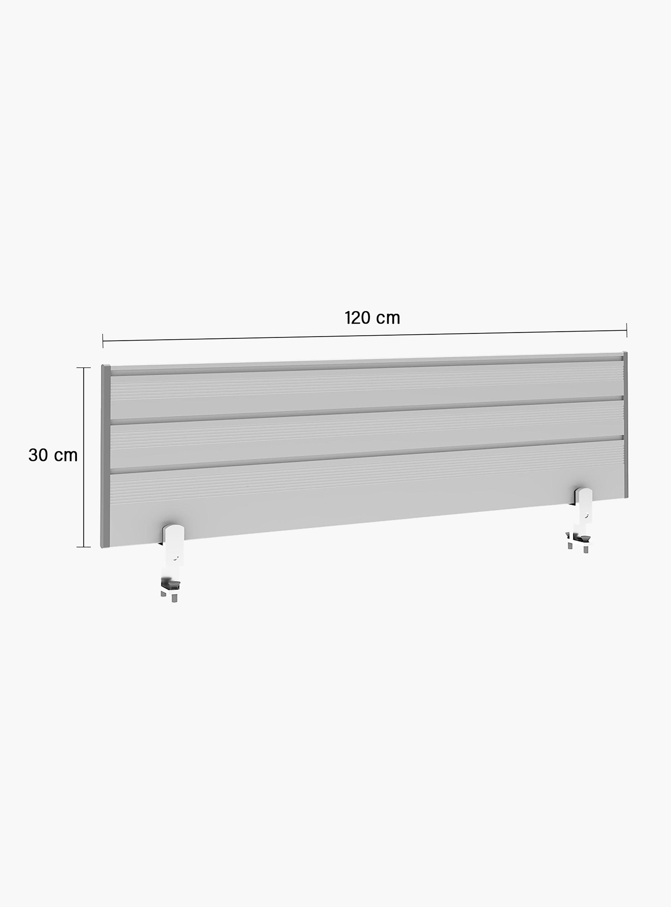 Separador Aluminio para escritorio NEO de 140-2