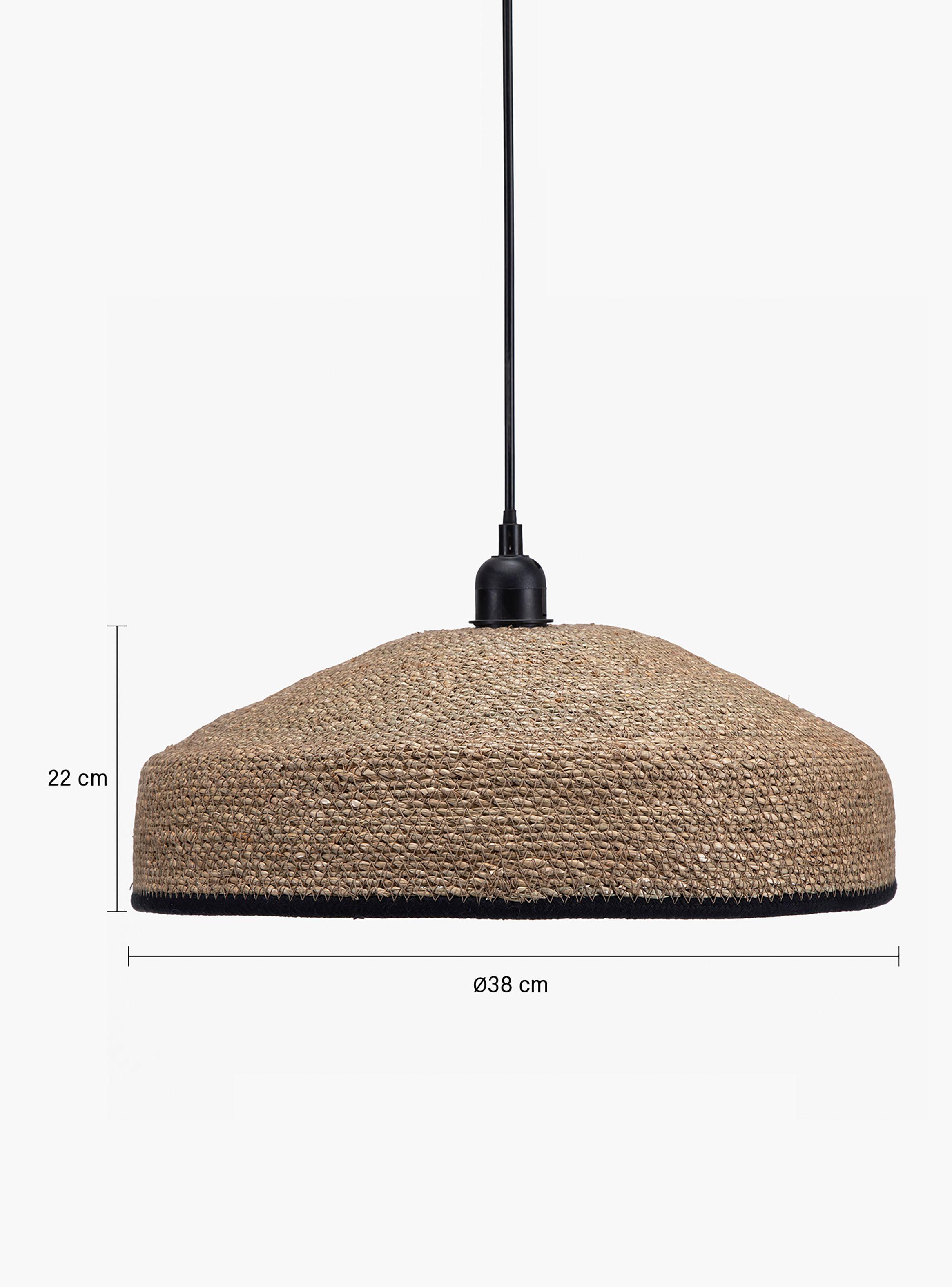 Pantalla Rhodes Natura/Negro-4