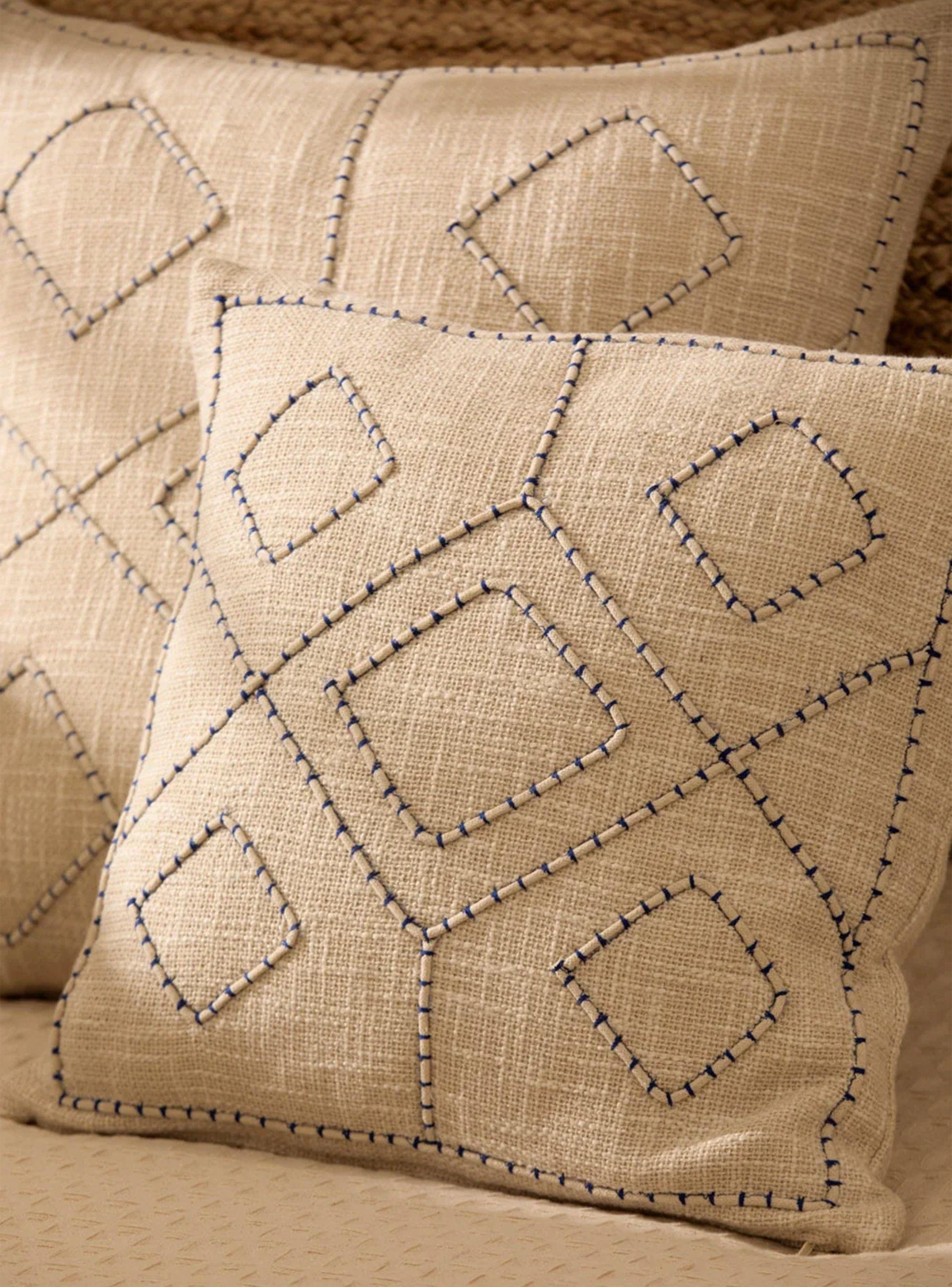 Funda Cojín Grecia 45x45 Crudo-1