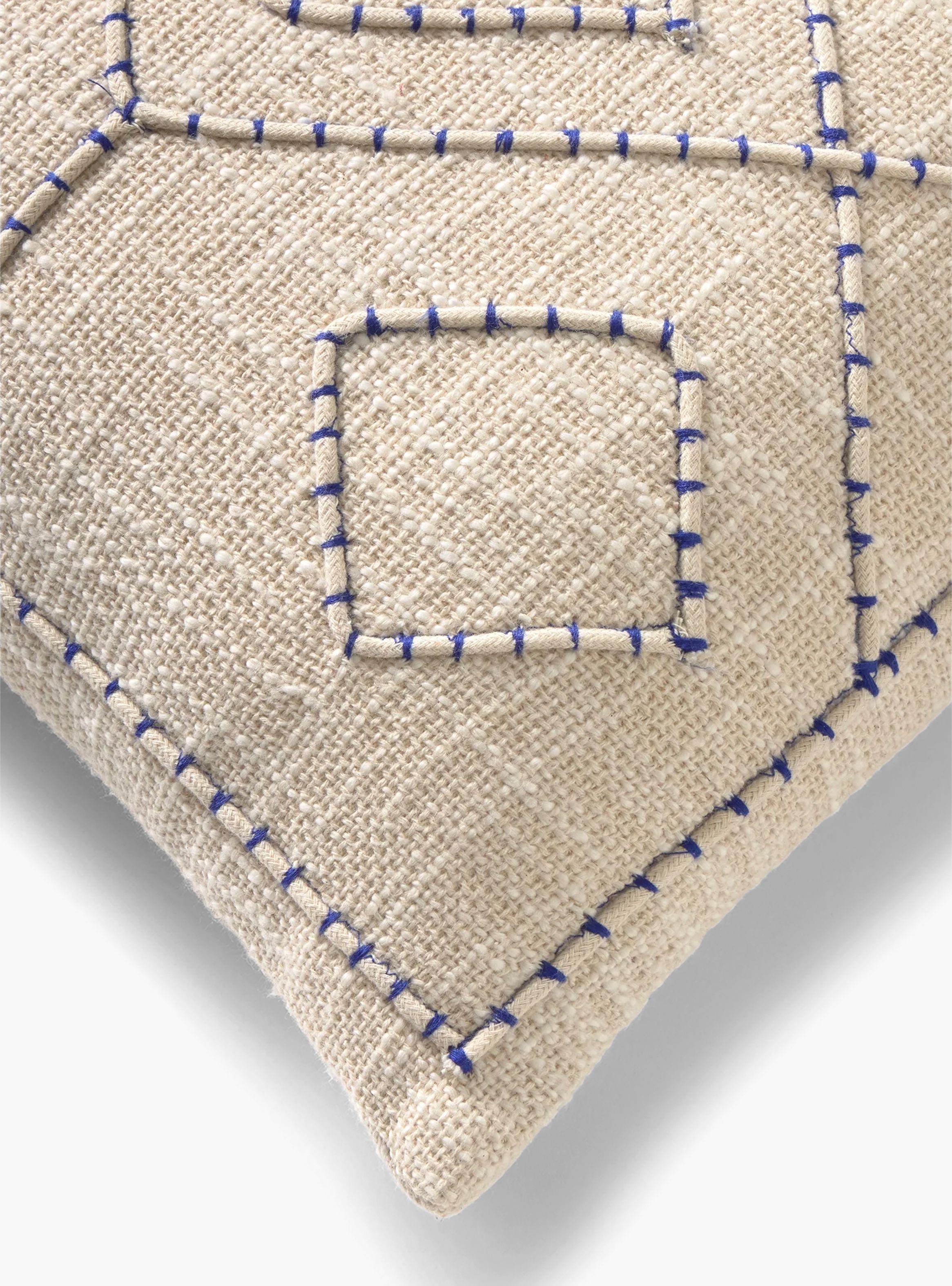 Funda Cojín Grecia 45x45 Crudo-2