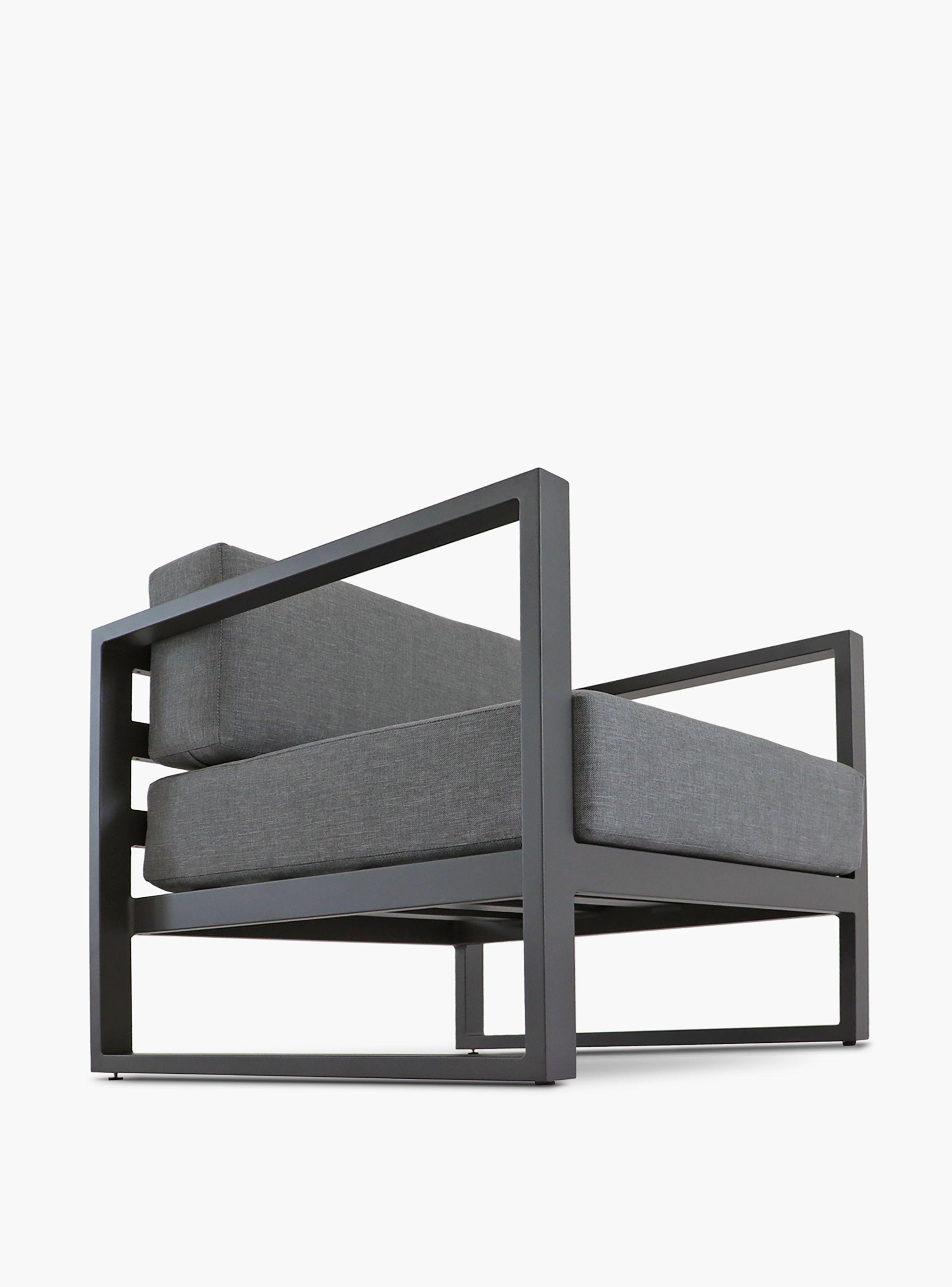 Sofá 1C Montego OLE Gris oscuro/Gris-6