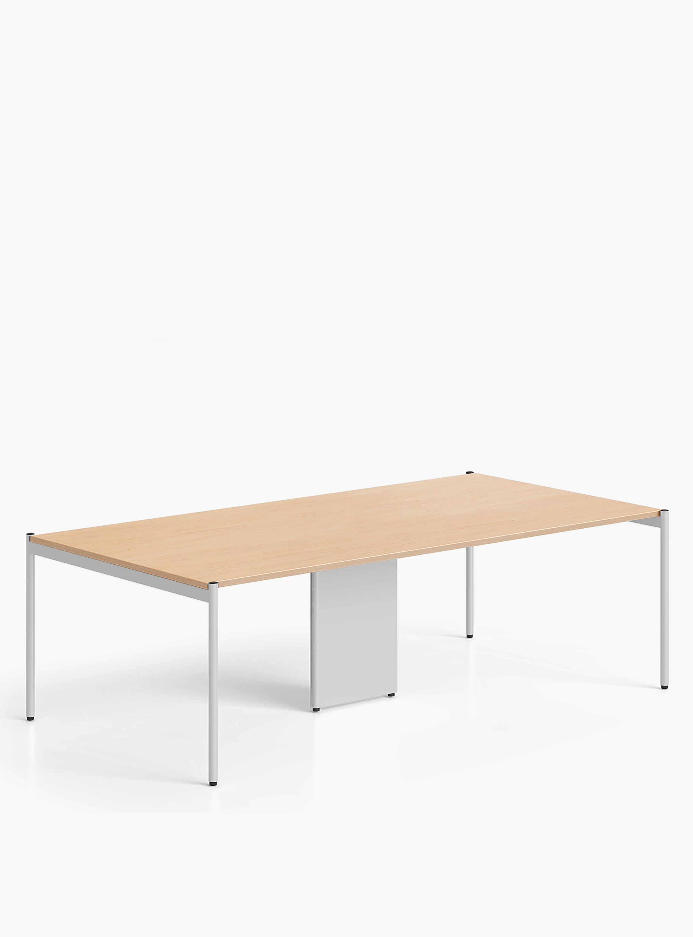 Mesa Oficina Reunión Astro 200x108 Natura/Blanco-1