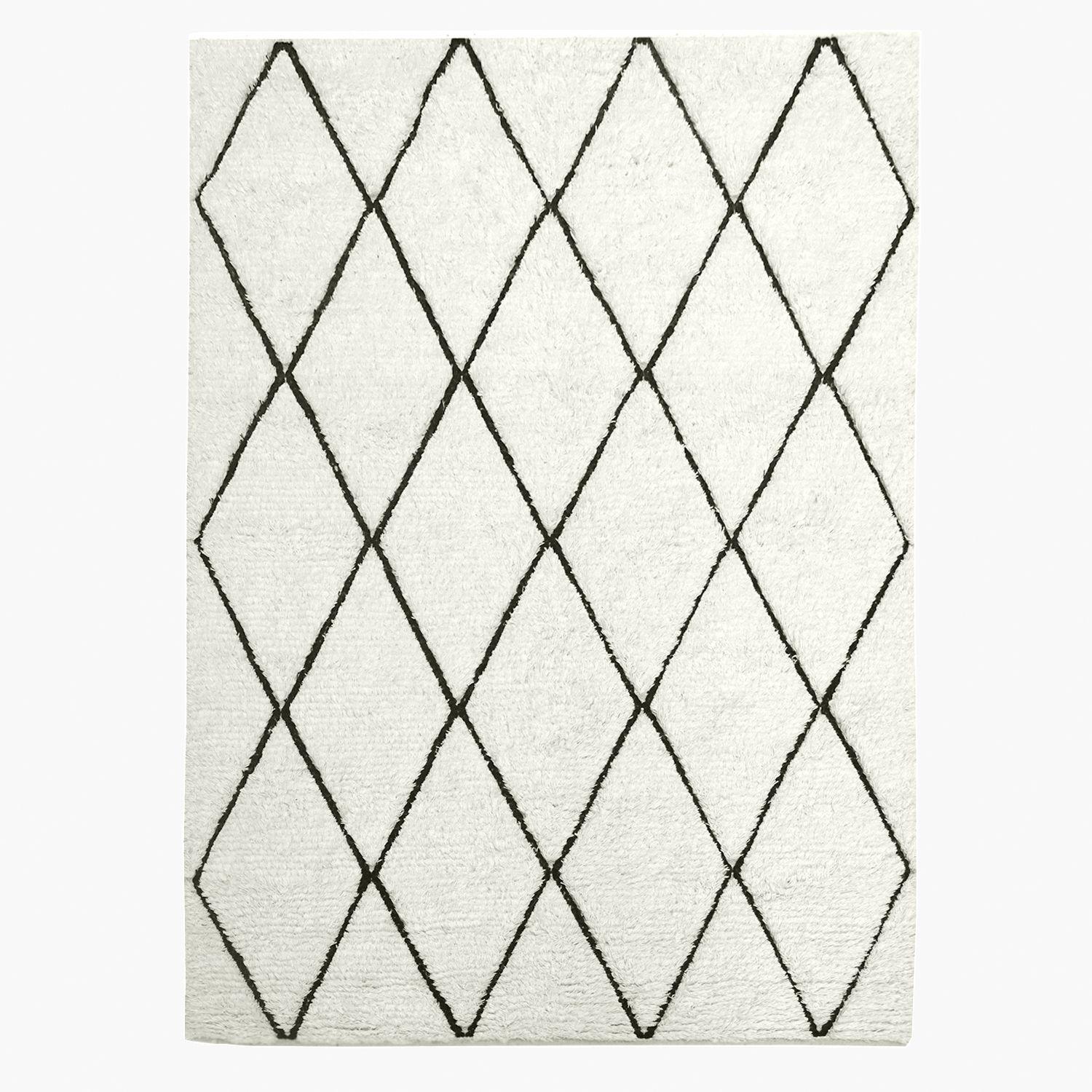 Alfombra Lana/Alg Balaton Crema 300x400-0