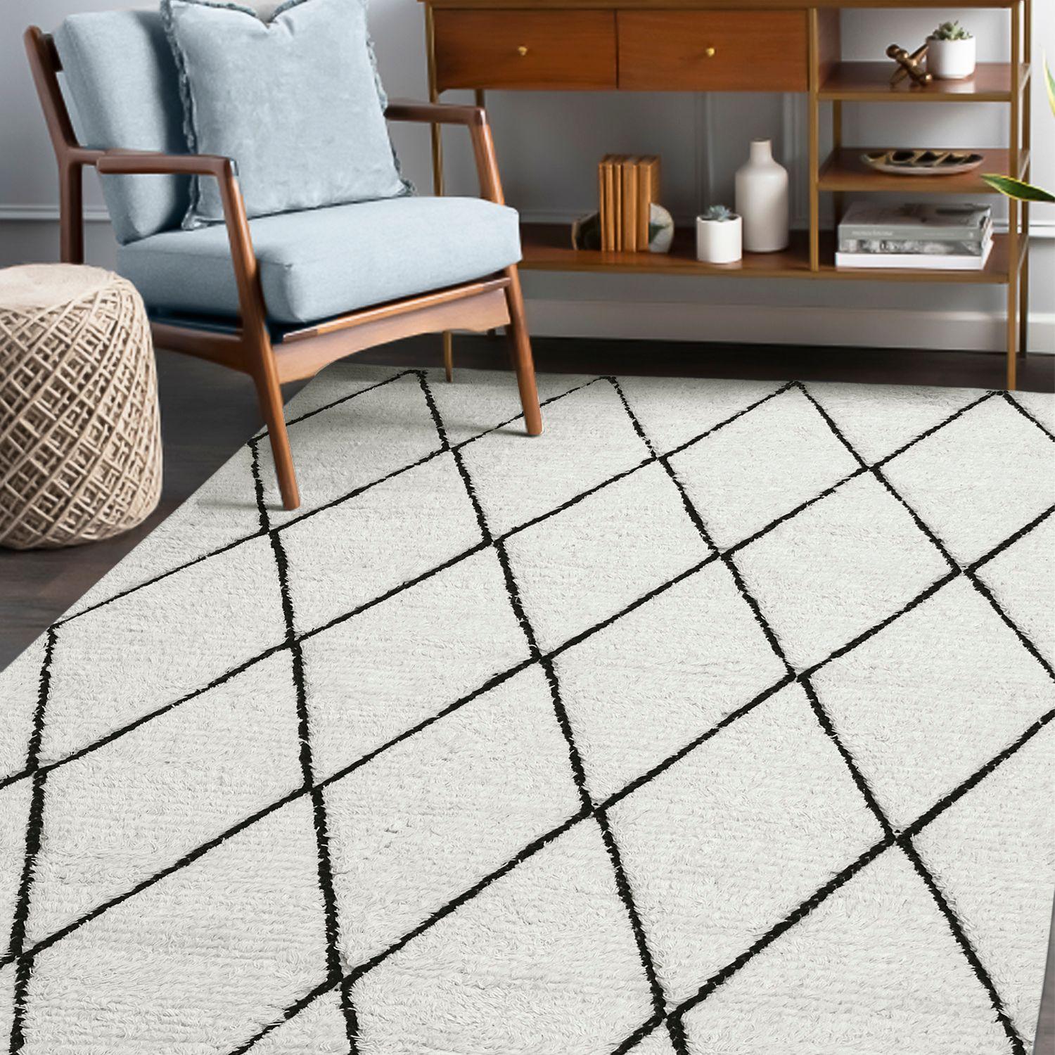 Alfombra Lana/Alg Balaton Crema 300x400-6