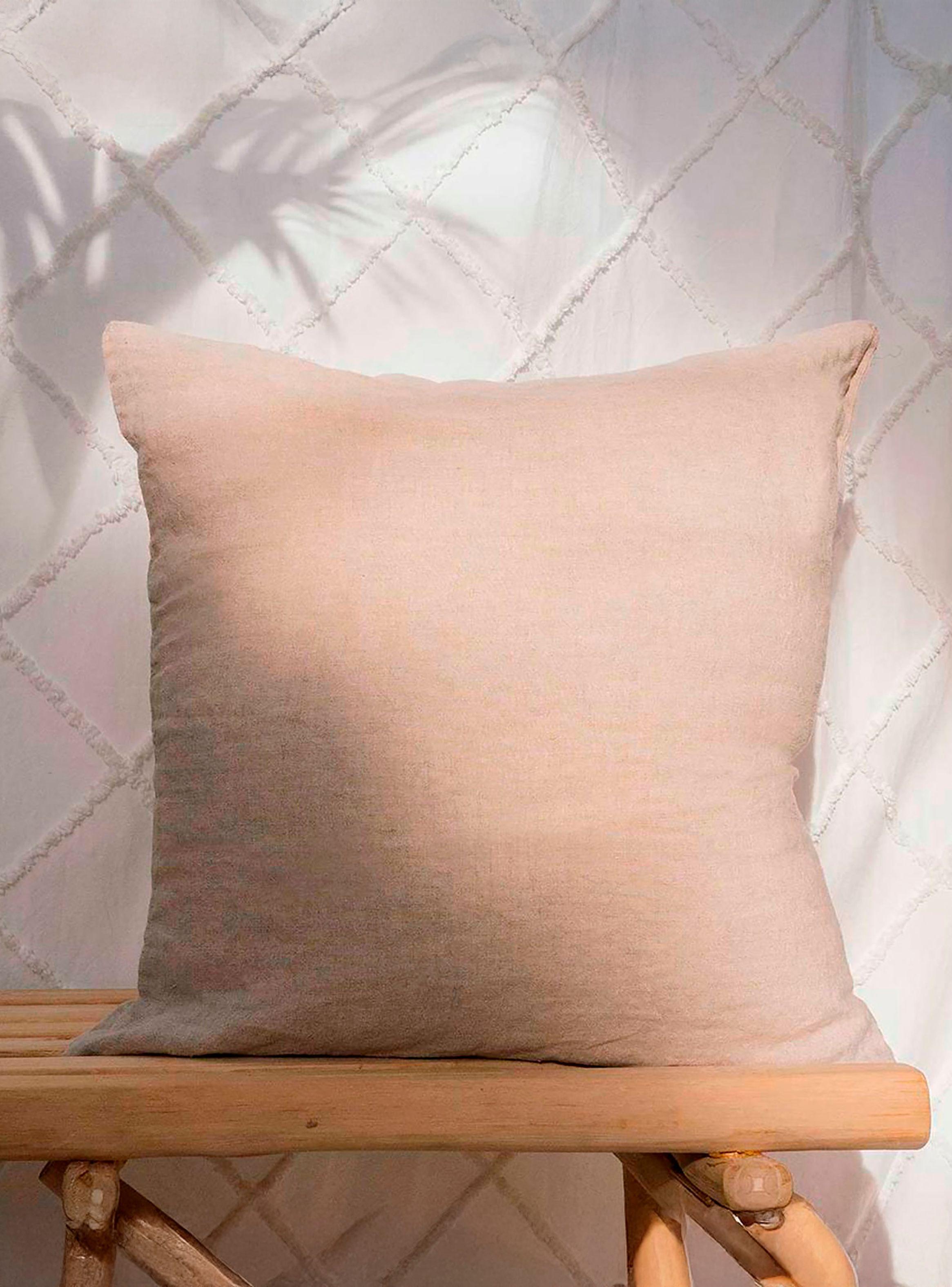 Funda Cojin Lino 60x60 Natural-1