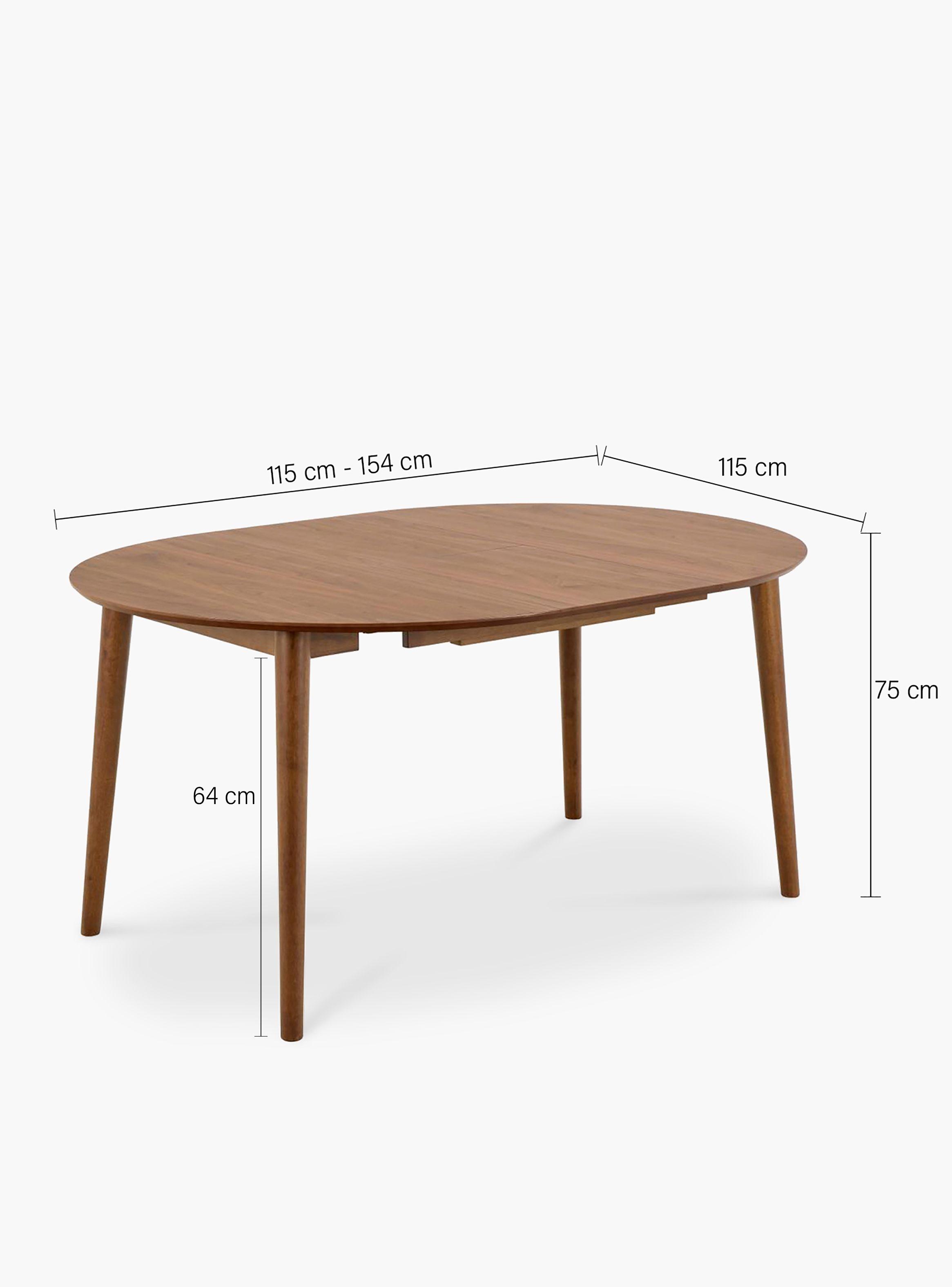 Mesa Comedor Montreux 115 Nogal-7