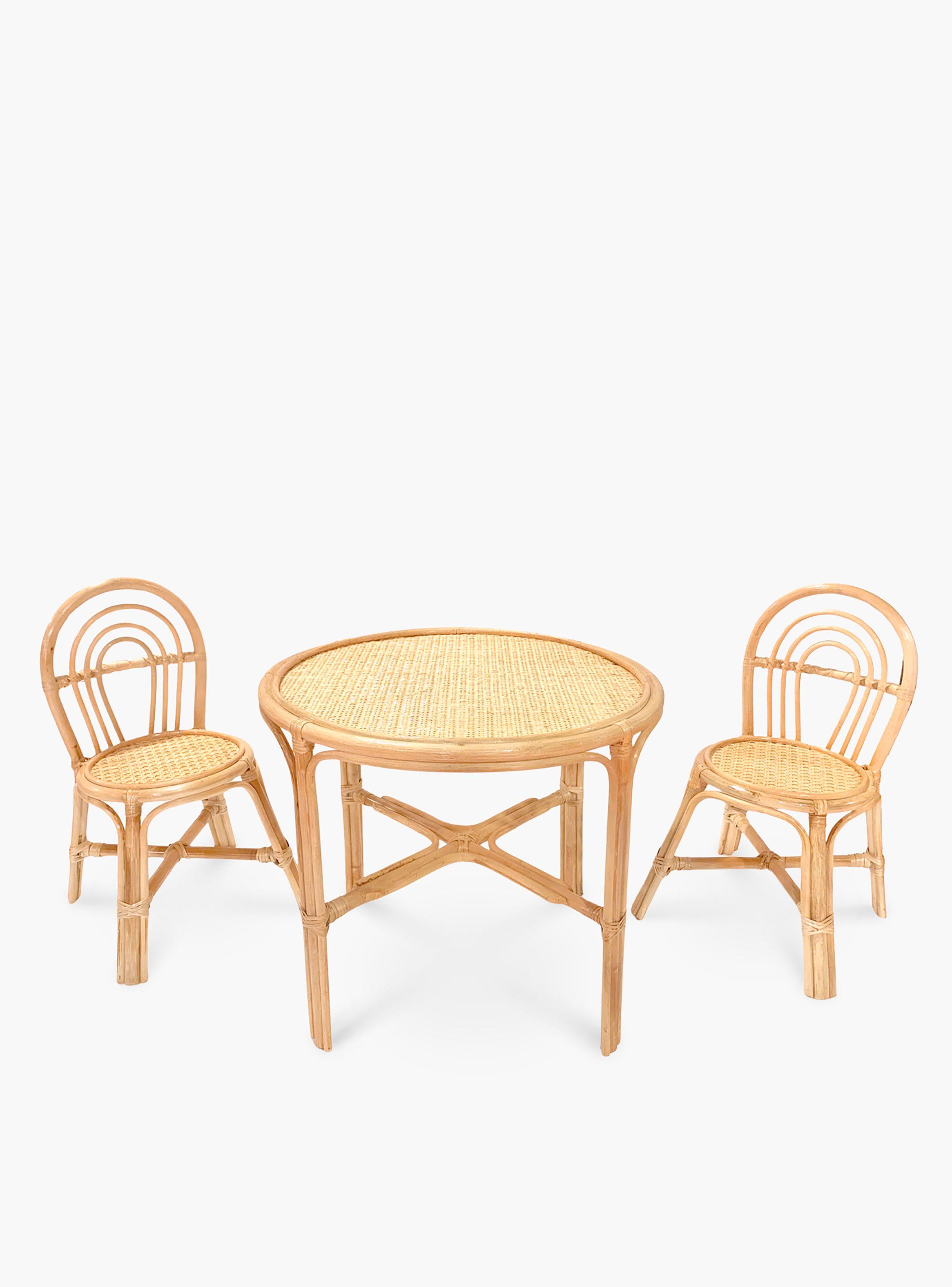 Silla Infantil Ratan Antonella Natural-1