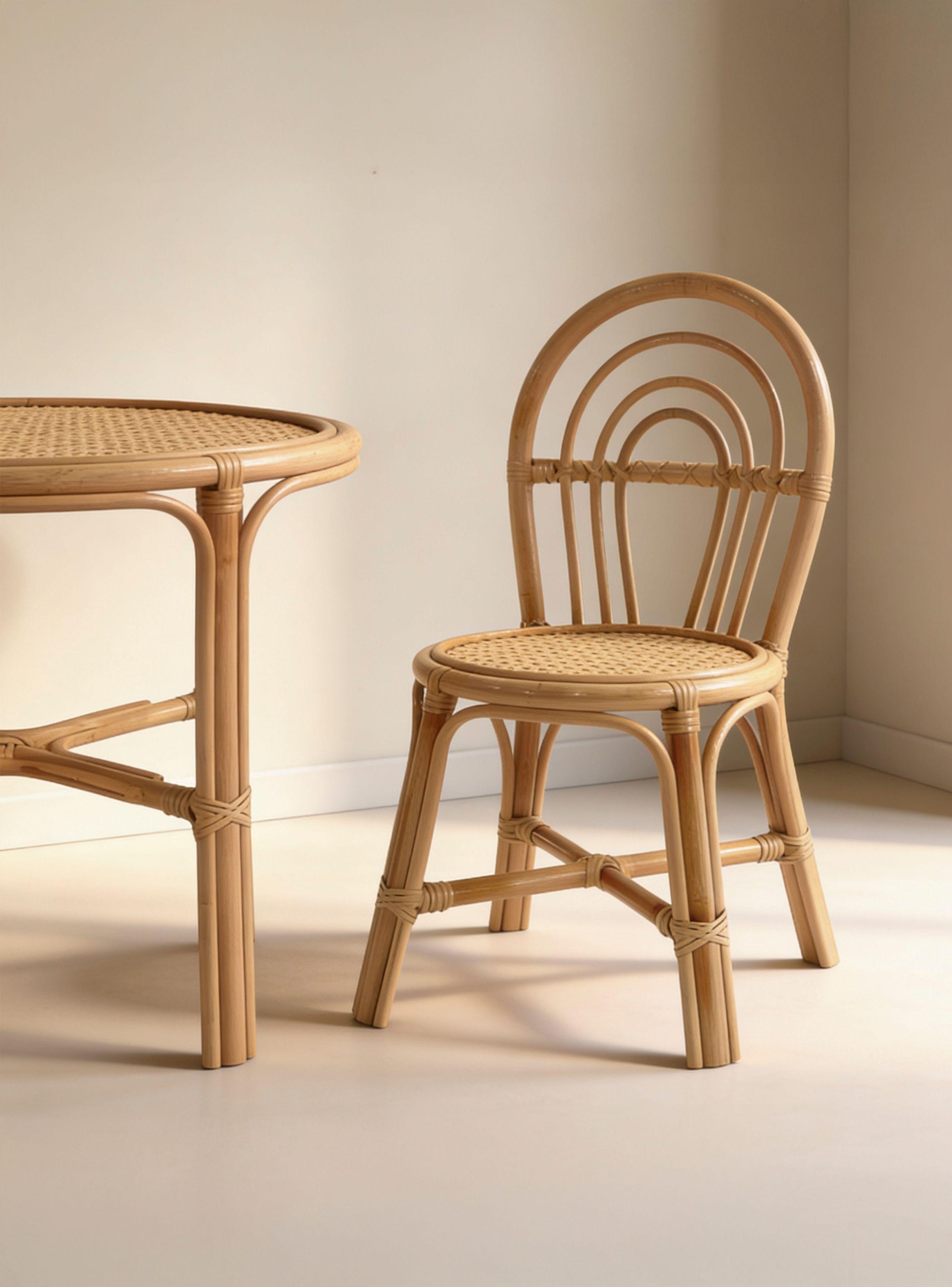 Silla Infantil Ratan Antonella Natural-1
