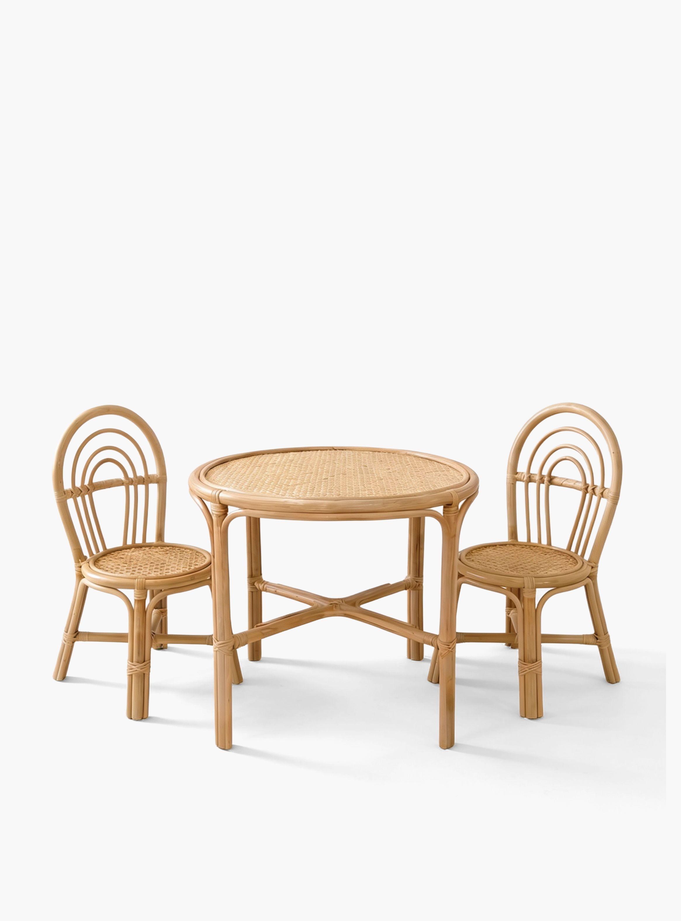 Silla Infantil Ratan Antonella Natural-3