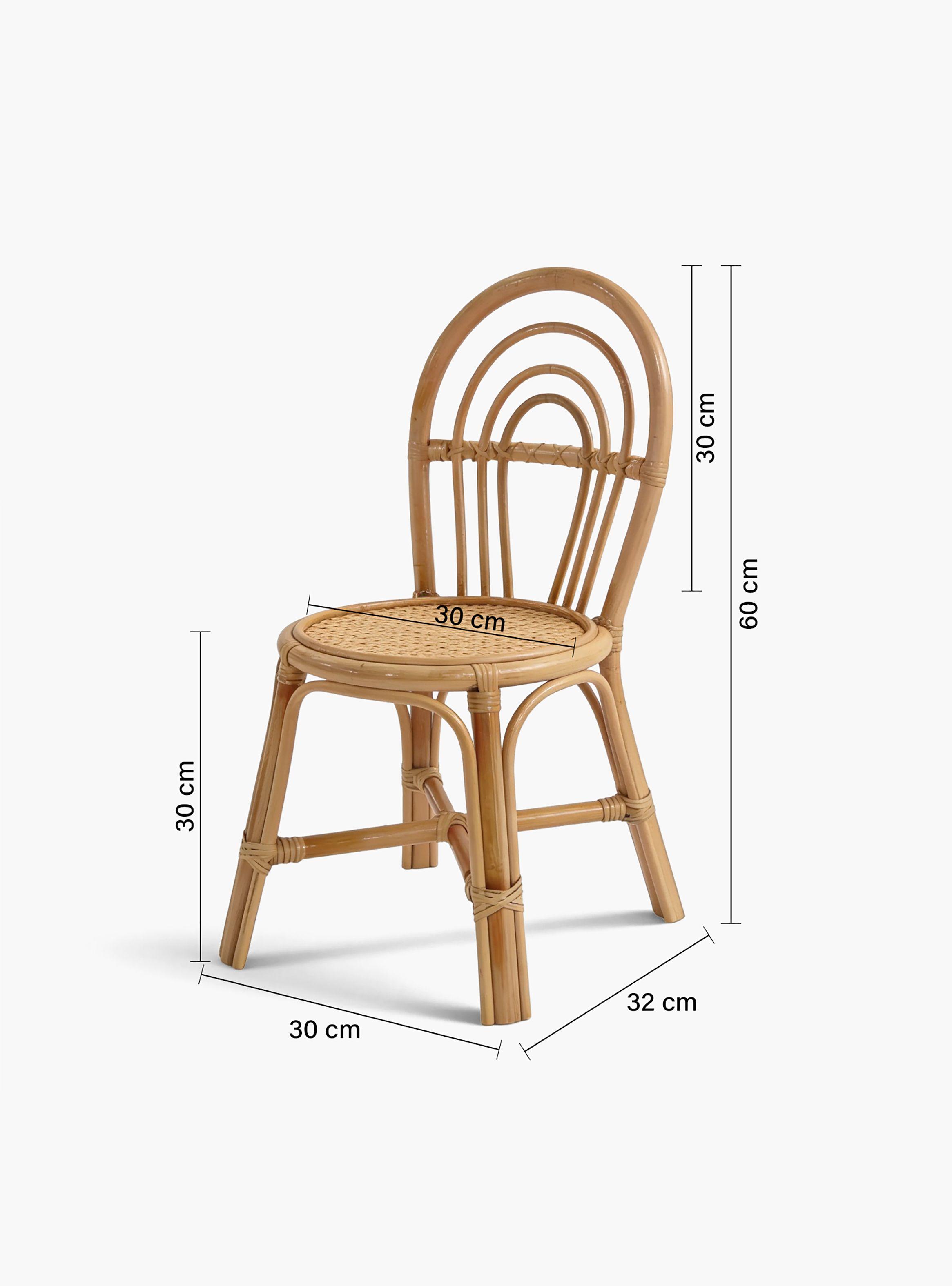 Silla Infantil Ratan Antonella Natural-4