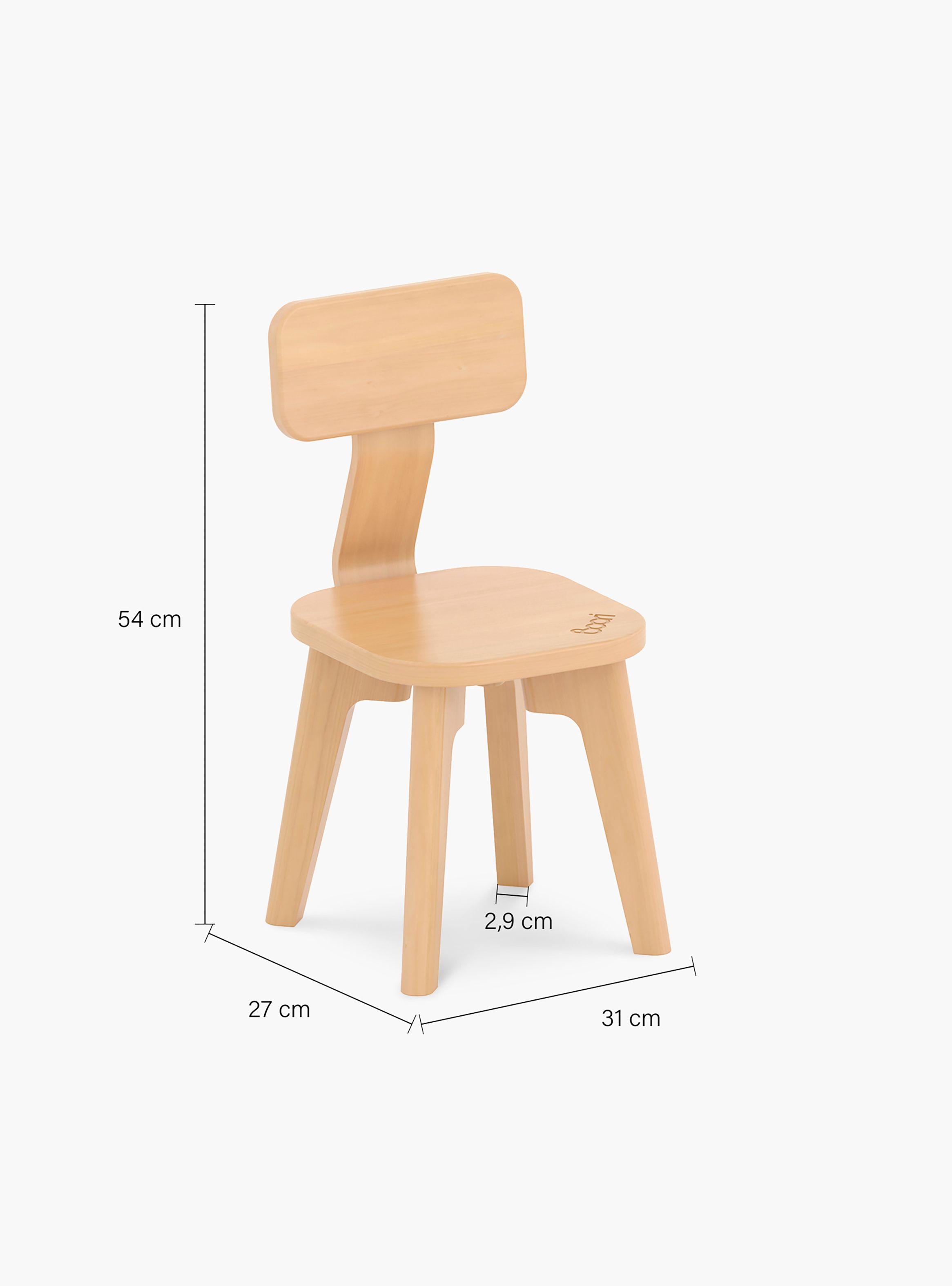 Silla Infantil Fiorella Natural-6