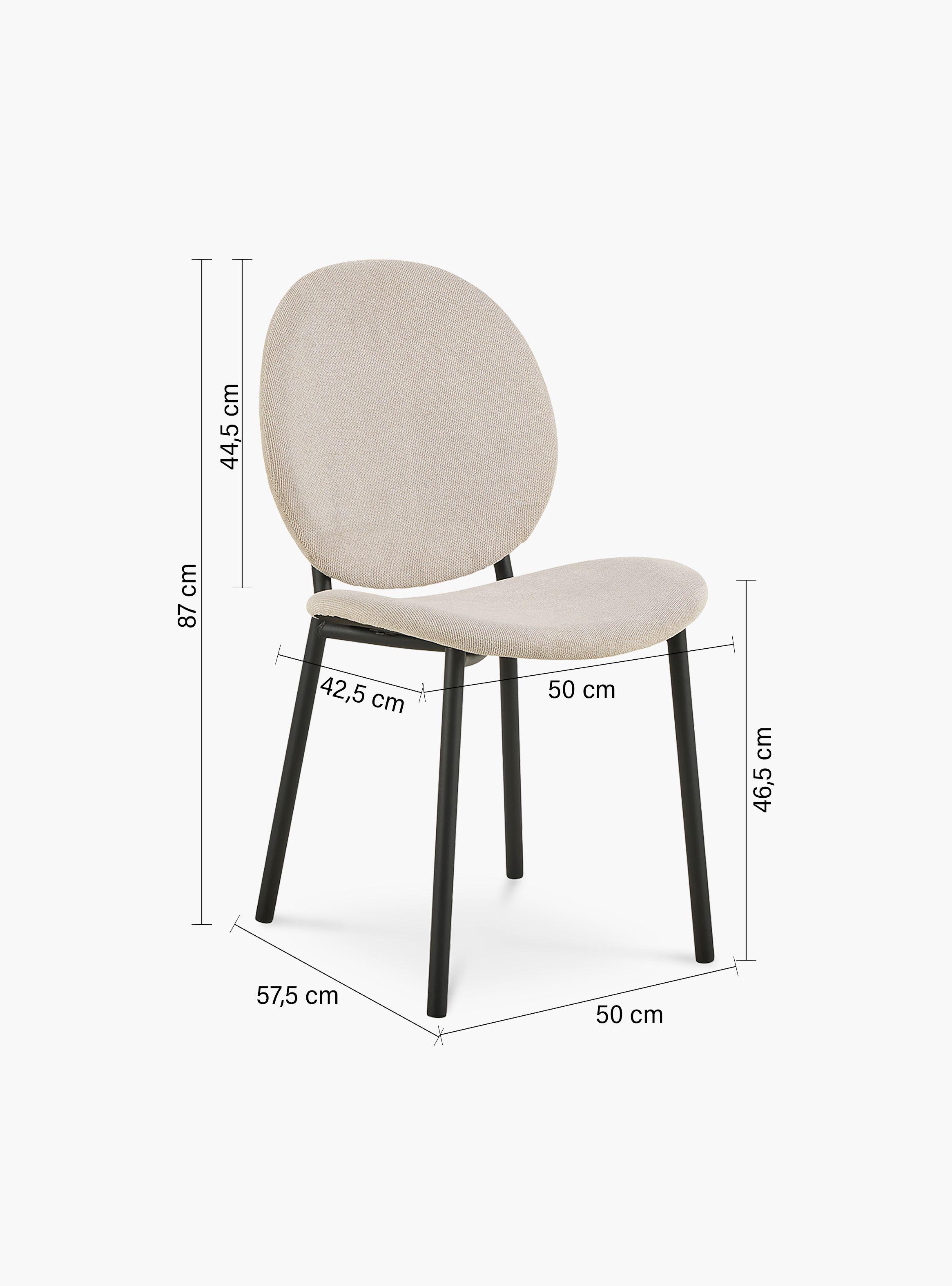 Silla Tapiz Cliff Beige-9