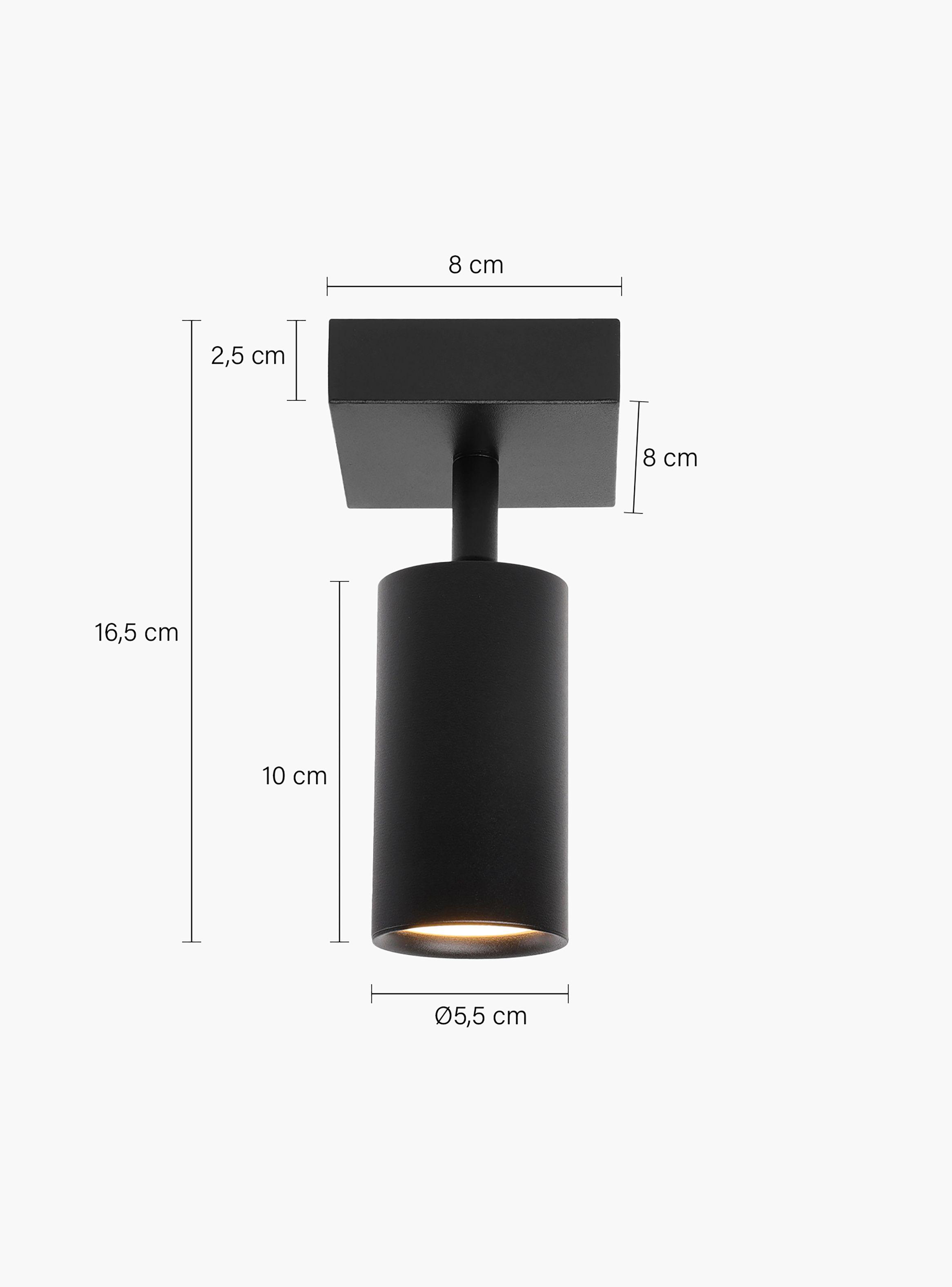 Lámpara de Techo Harper Negro-5