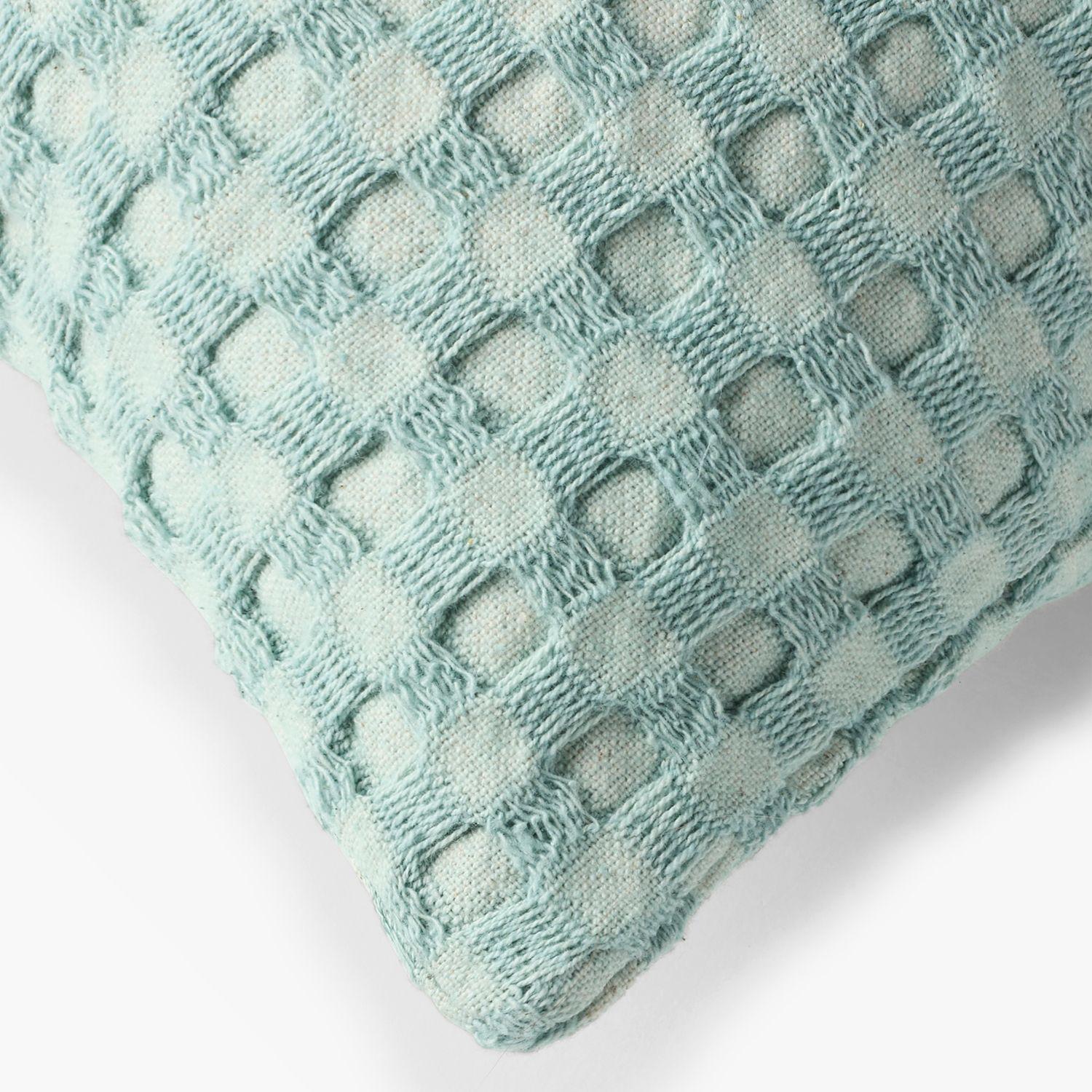 Funda Cojin Ola 60x60 Menta-1