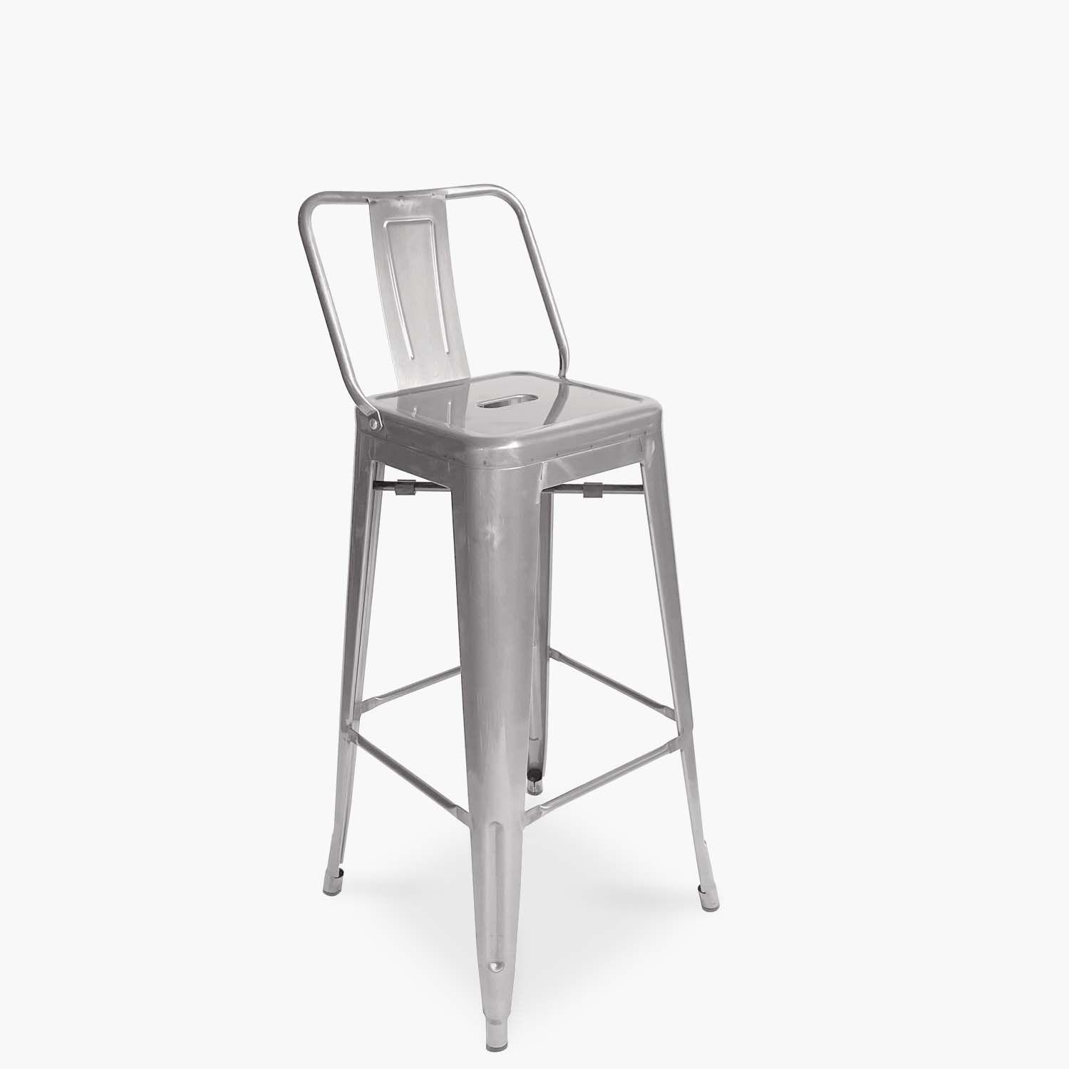 Taburete Alto 77 Tolix c/resp Metal-1