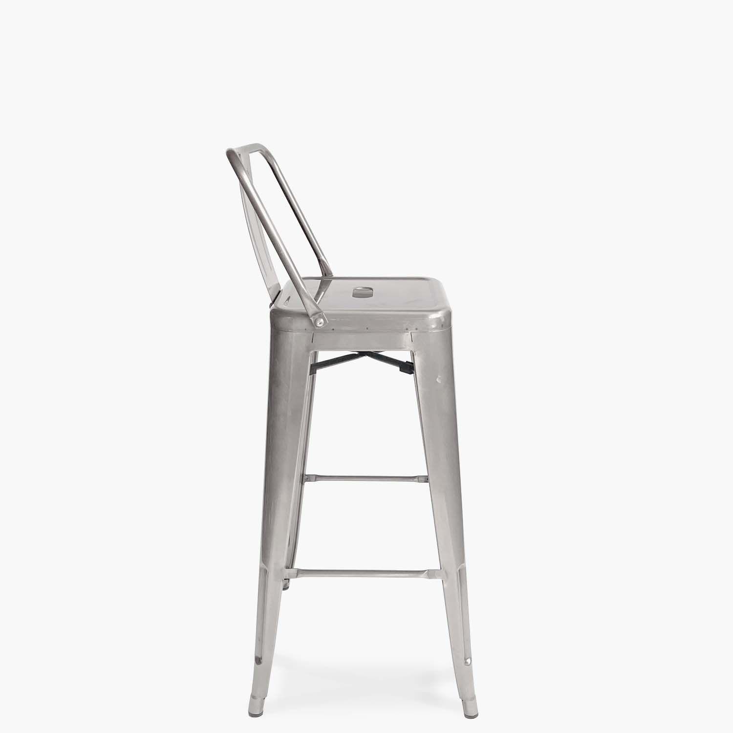 Taburete Alto 77 Tolix c/resp Metal-2