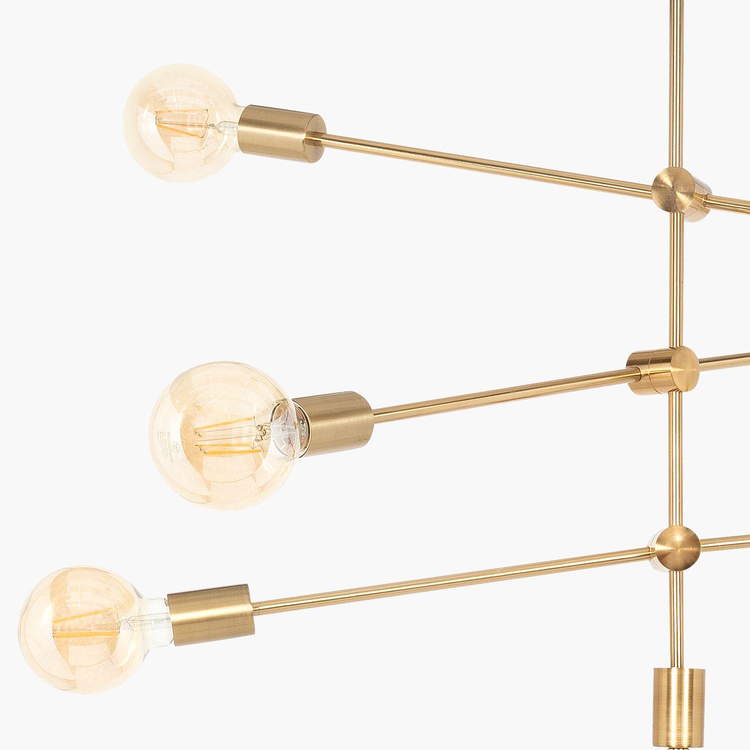 Lampara De colgar Orbit II Bronce-2