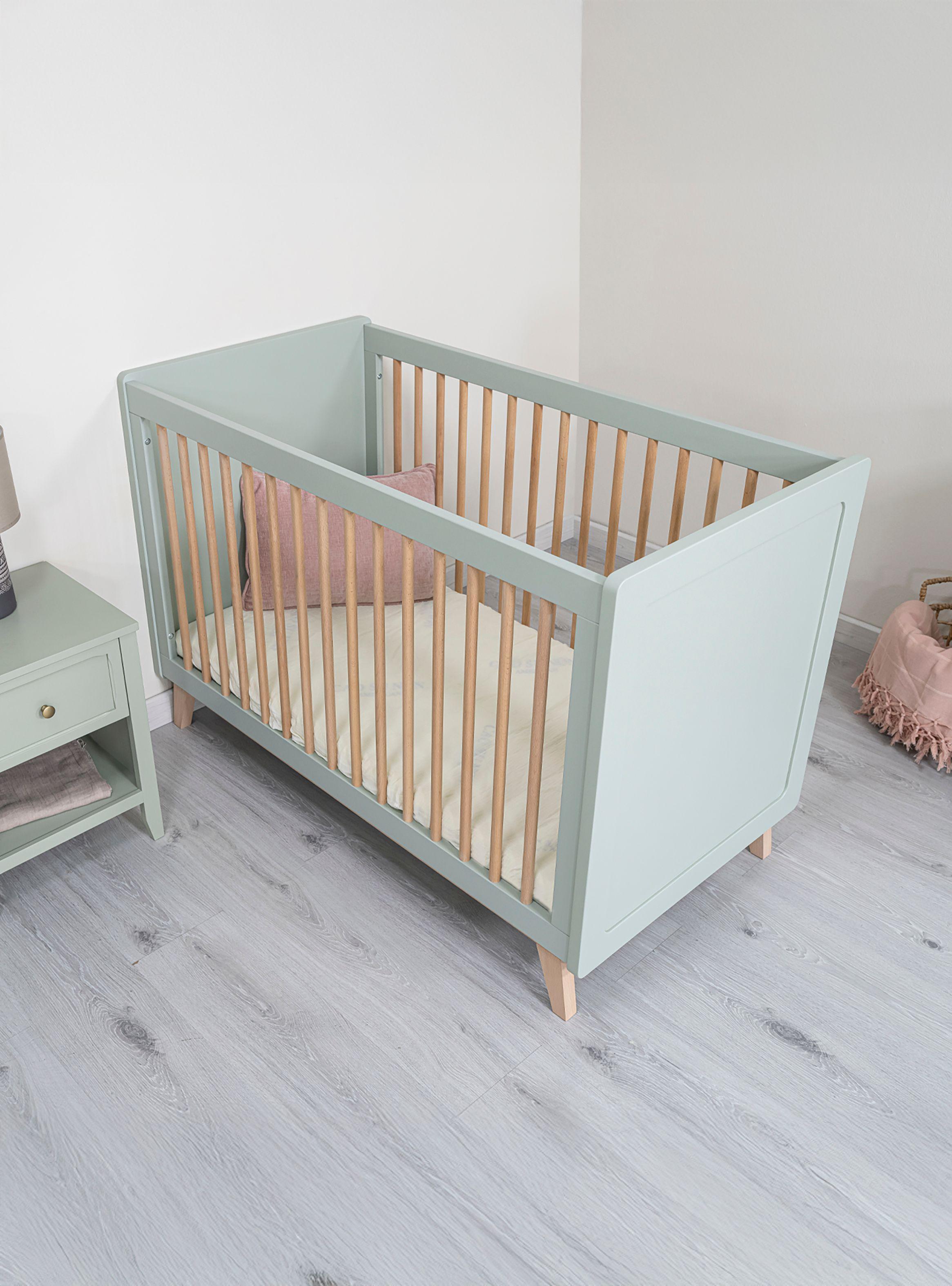 Cuna 2 en 1 Amalia Verde Claro-8