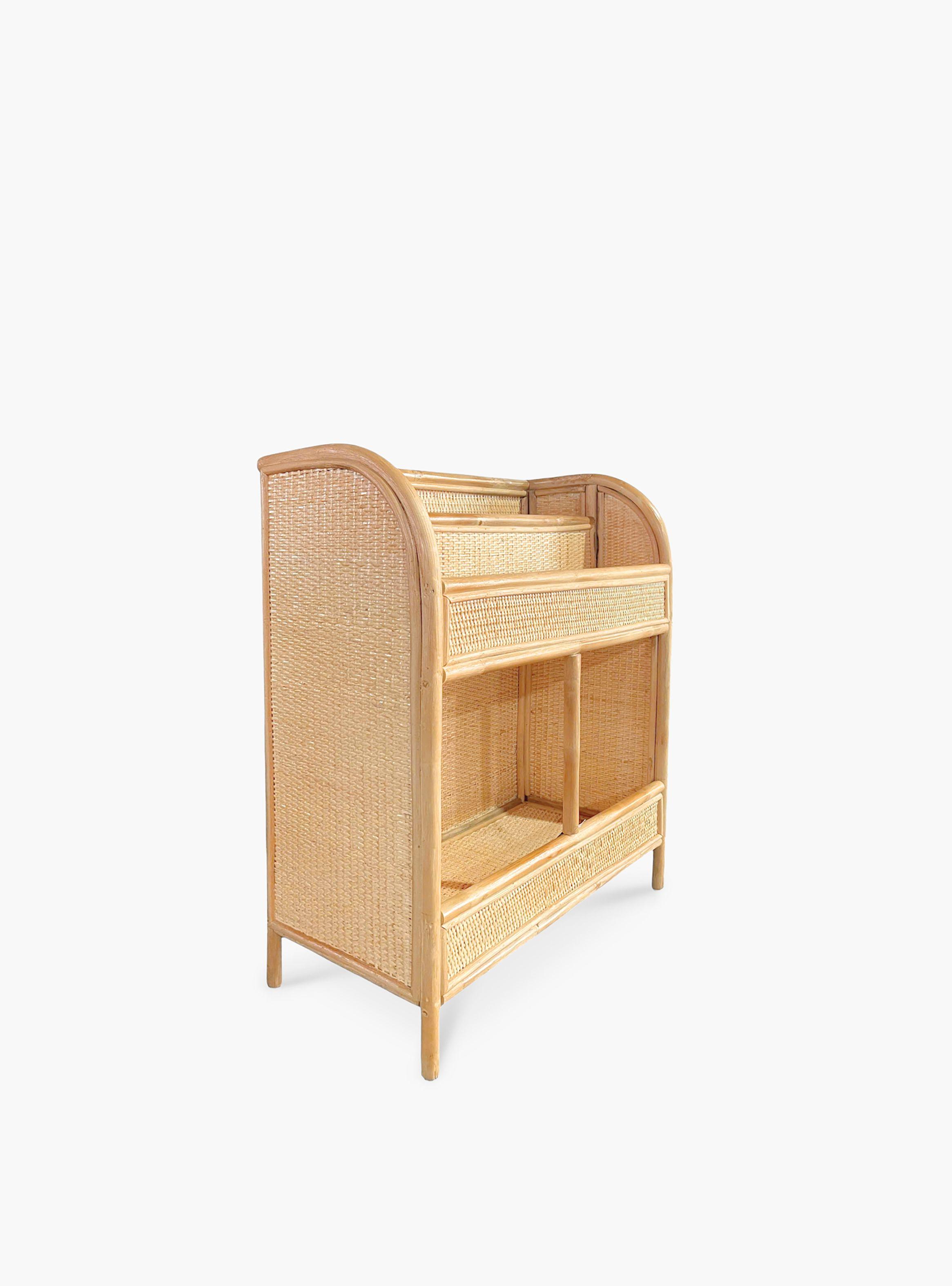 Librero Infantil Indigo Ratán Natural-2