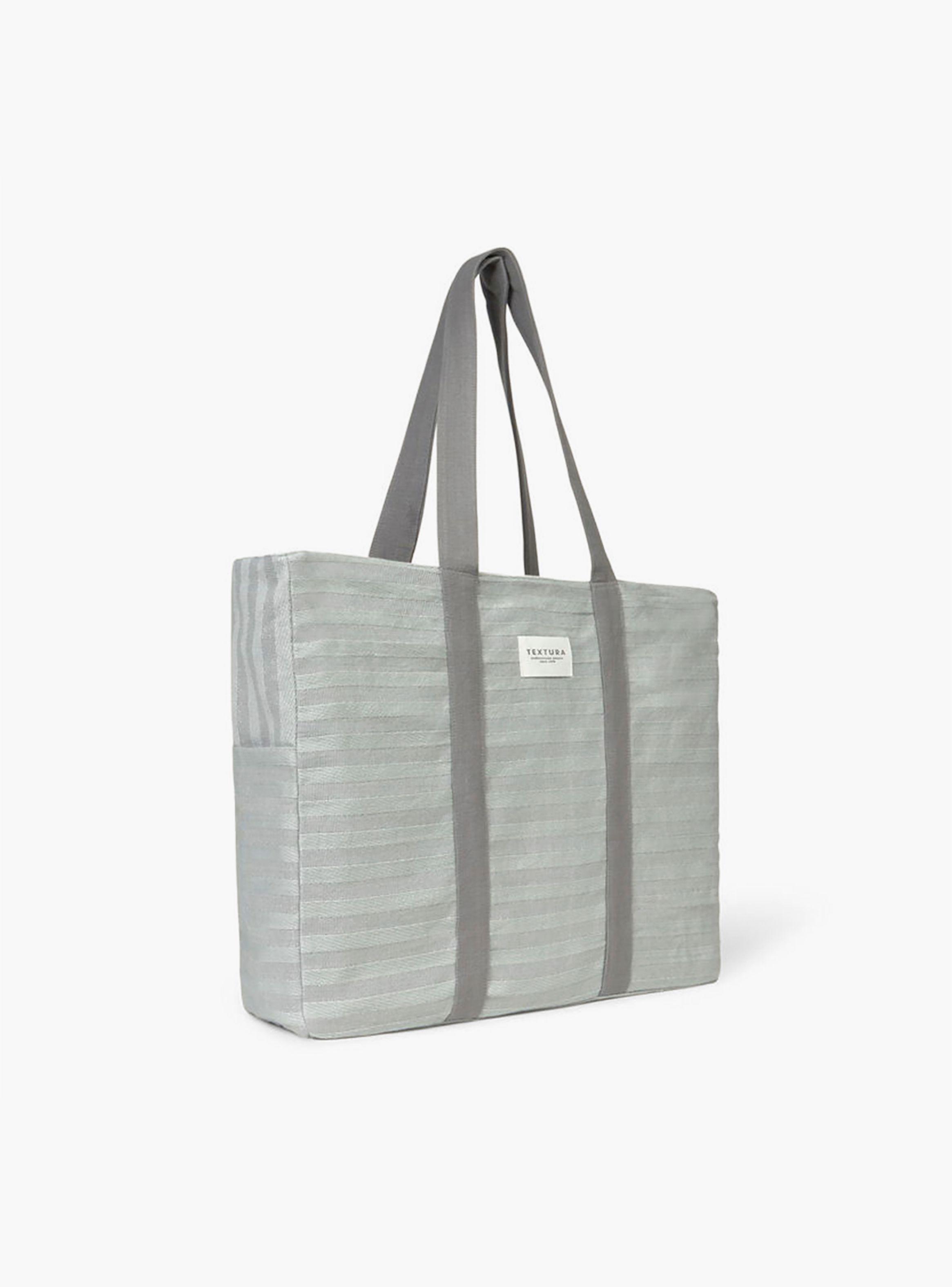 Bolso de Playa Luribol 45x40 Gris-1