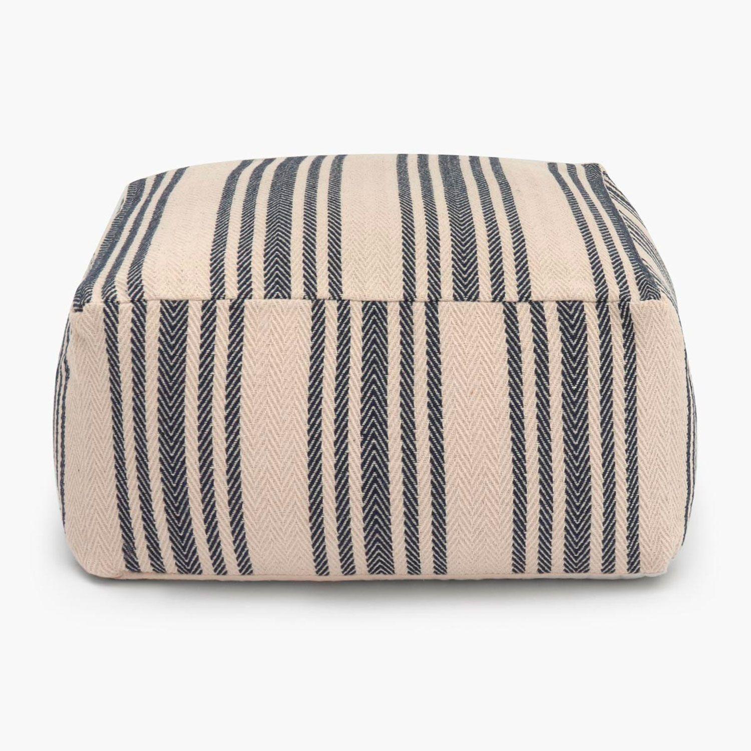 Pouf Algodón Puket Azul-0