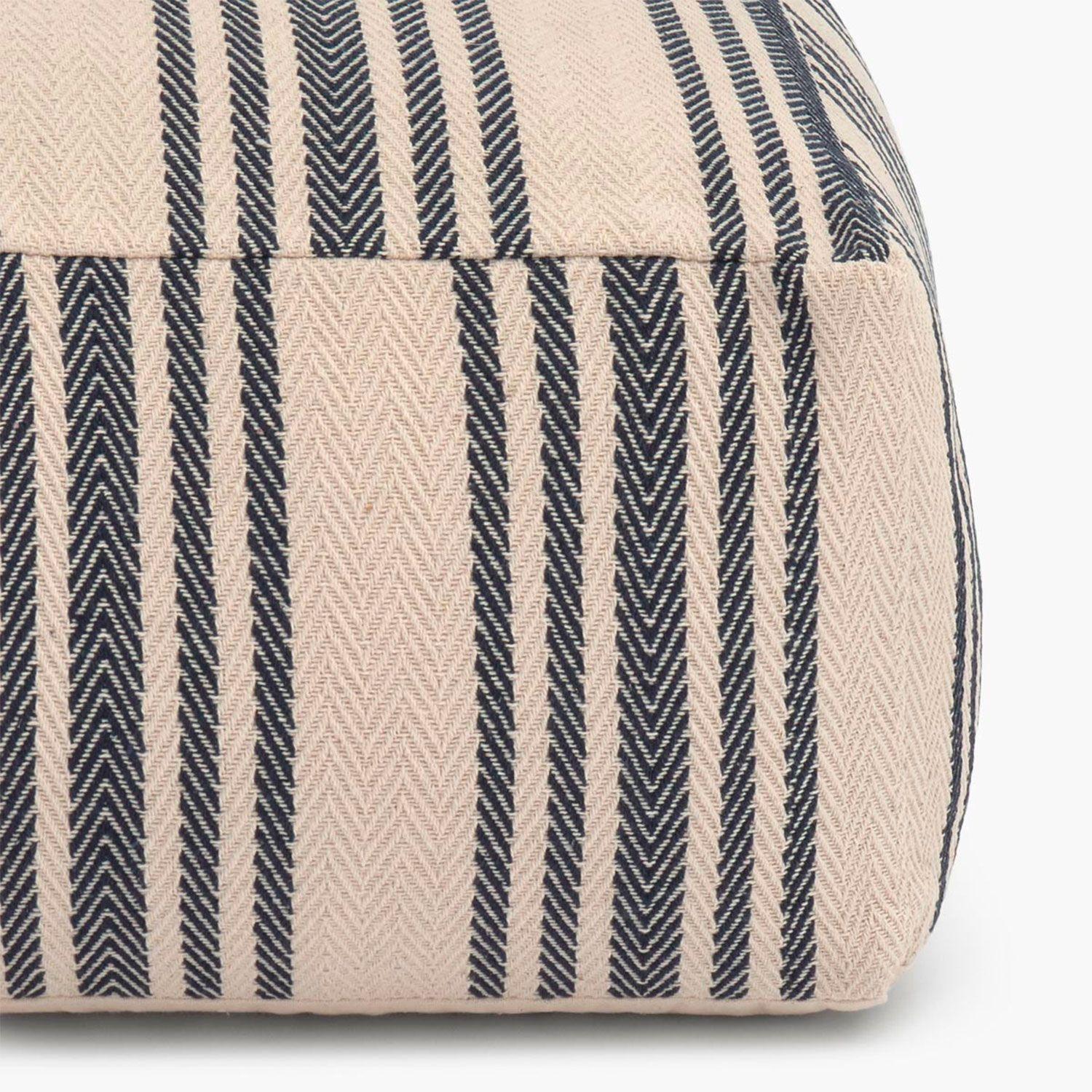 Pouf Algodón Puket Azul-1