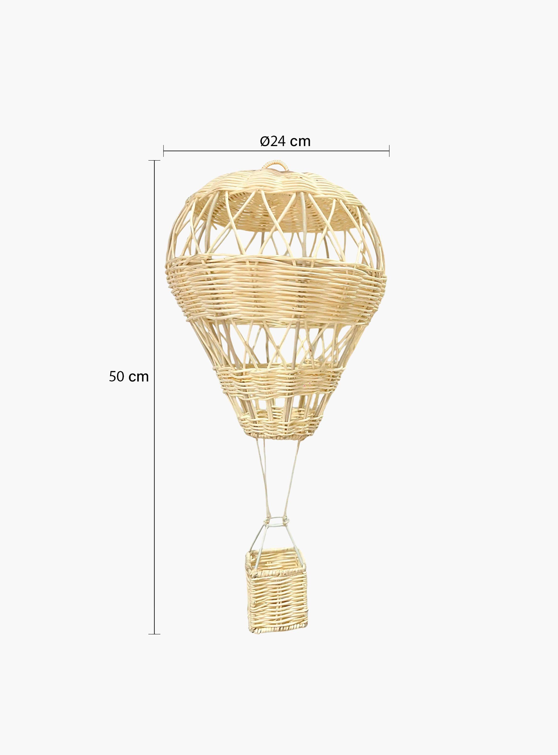 Globo Aerostático Dumbo Ratan Natural-2