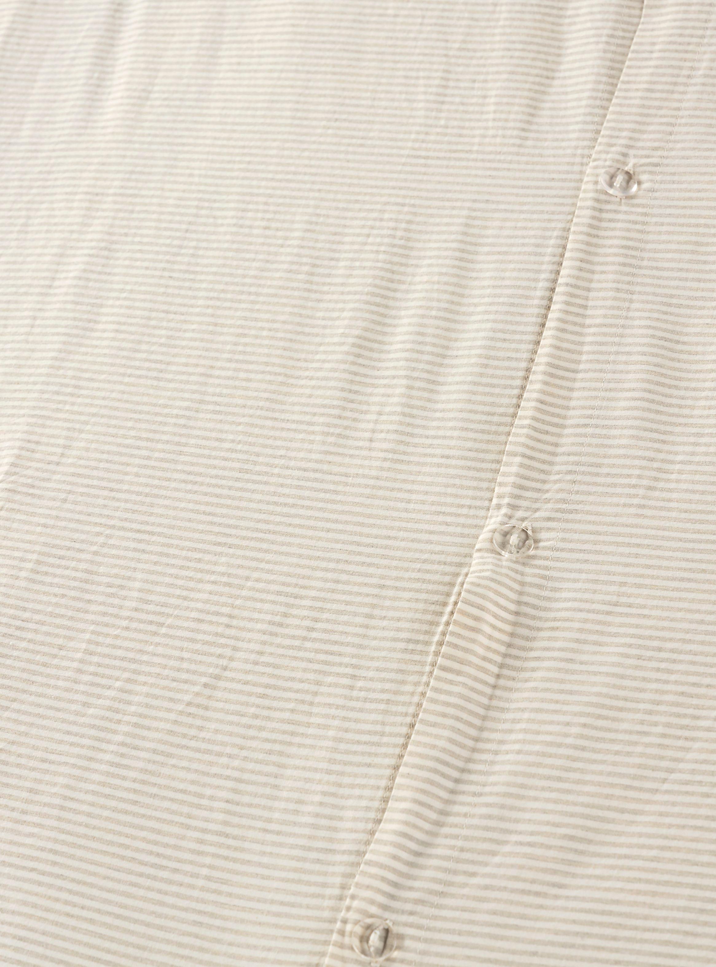 Funda Plumón 100% Algodón Praiano 2 Plazas Natural-6