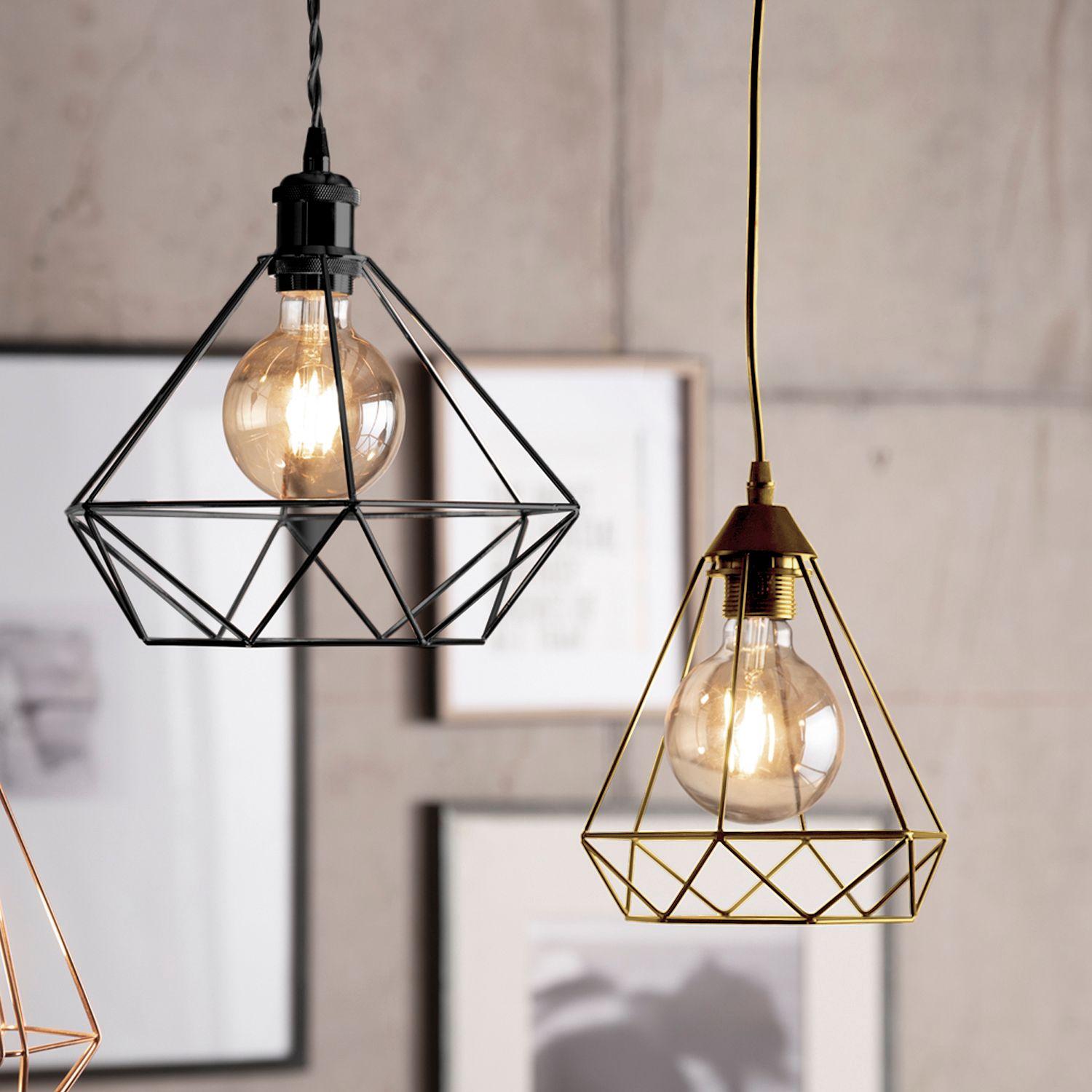 Lampara De colgar Lourdes Golden Rose-1