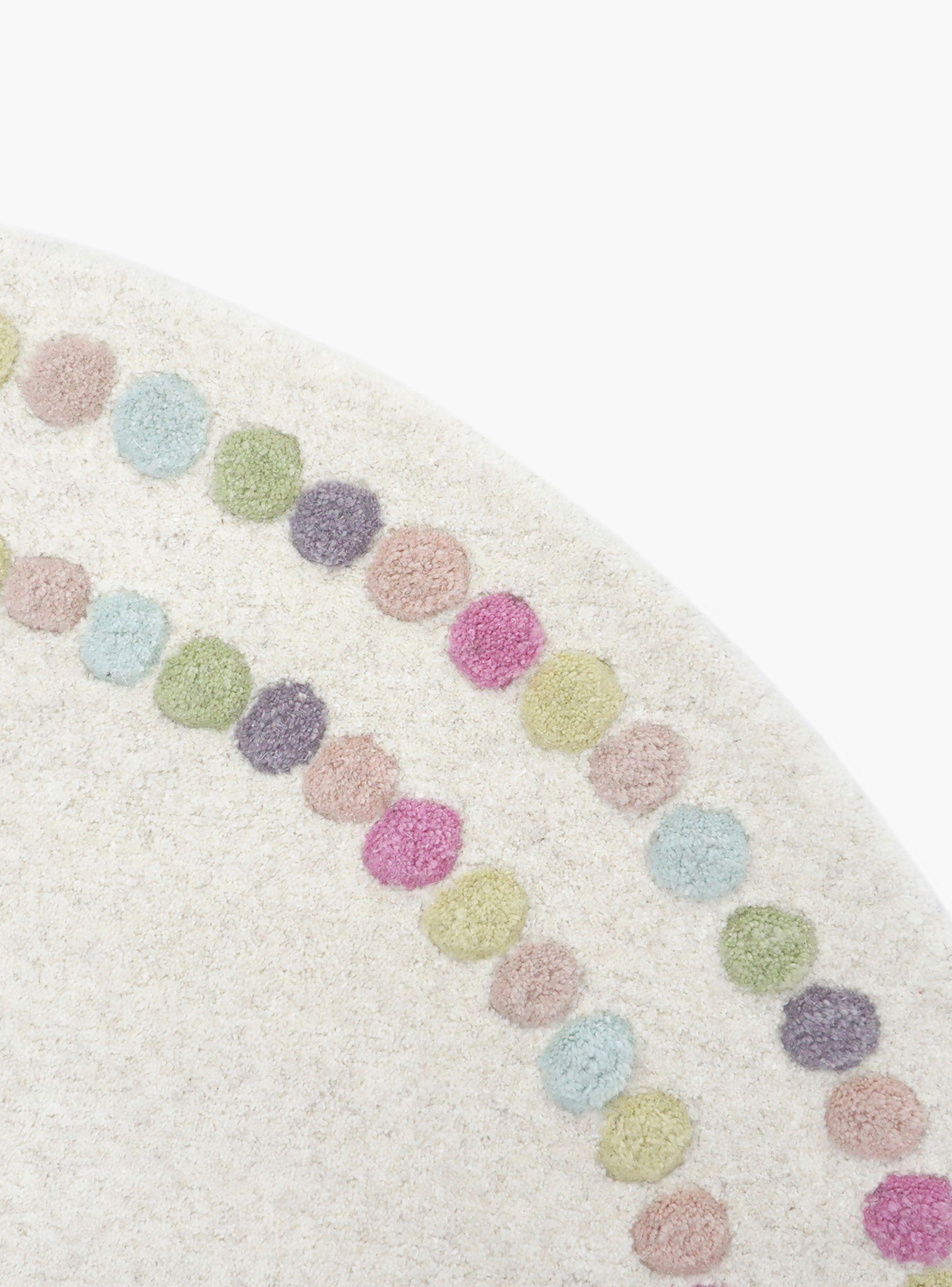 Alfombra Polka Dots Diam 120-3