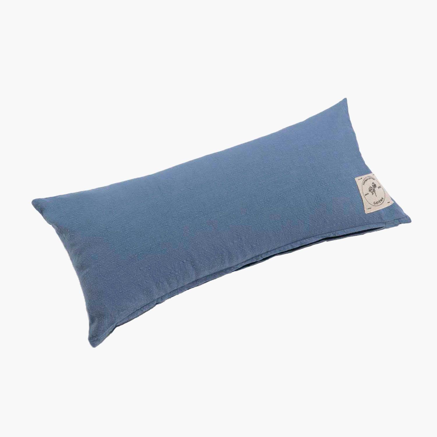 Funda Cojín Algodón Gavema 30x60 Azul-0