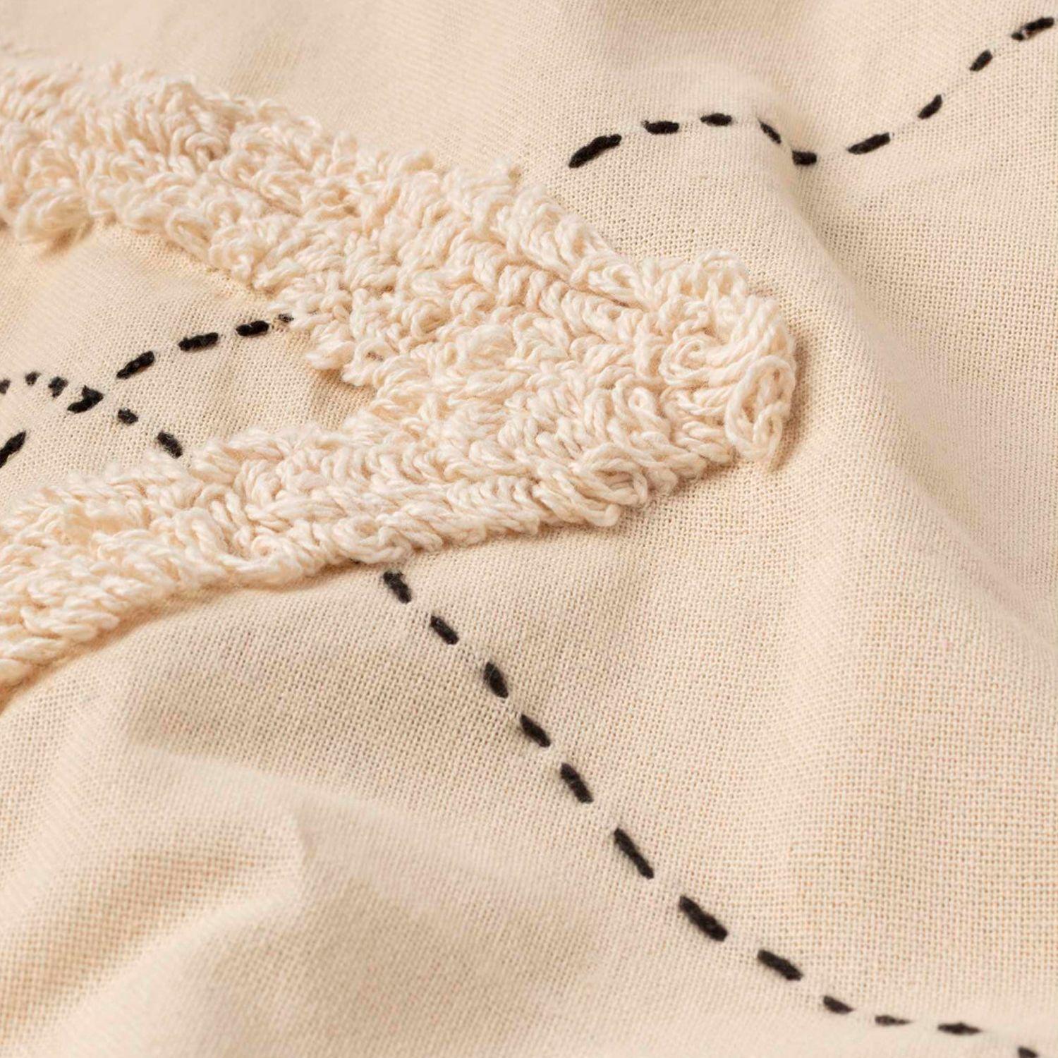 Cubrecama Lienzo 180x260 Crudo (cama 1 o 1 1/2 plazas)-4