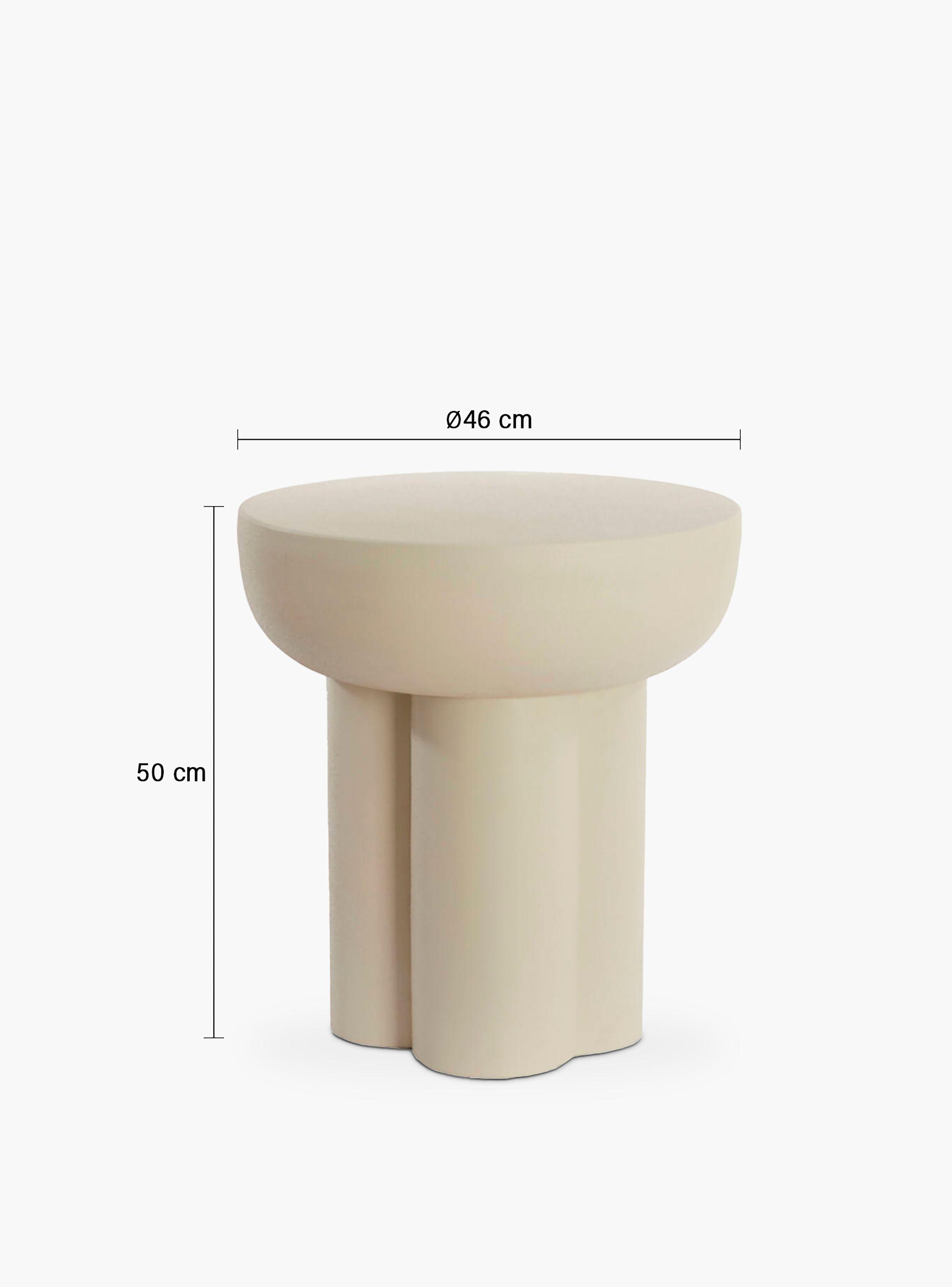 Mesa Lateral Mikola Crema-6