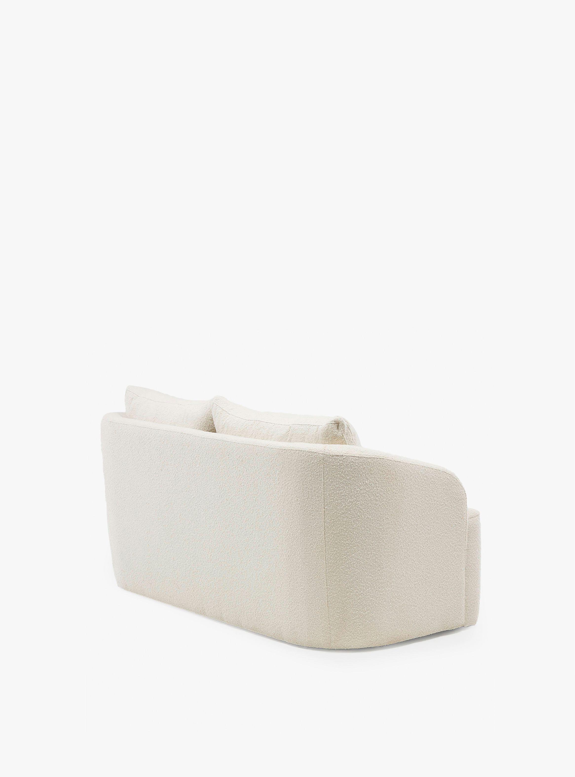 Sofa Turini 2 Cuerpos Crema-4