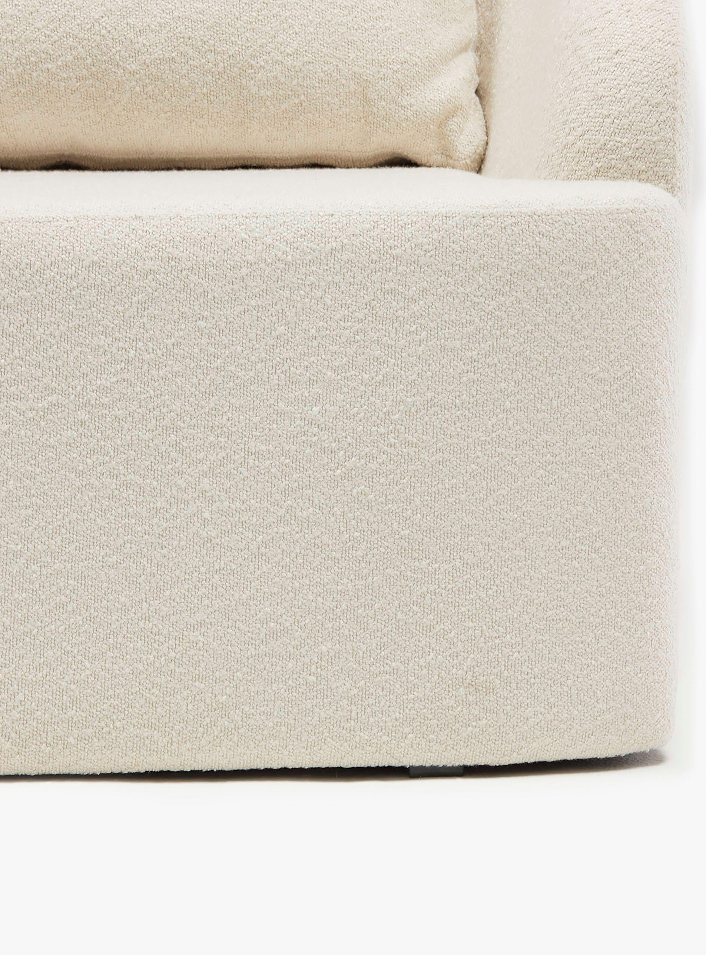 Sofa Turini 2 Cuerpos Crema-5