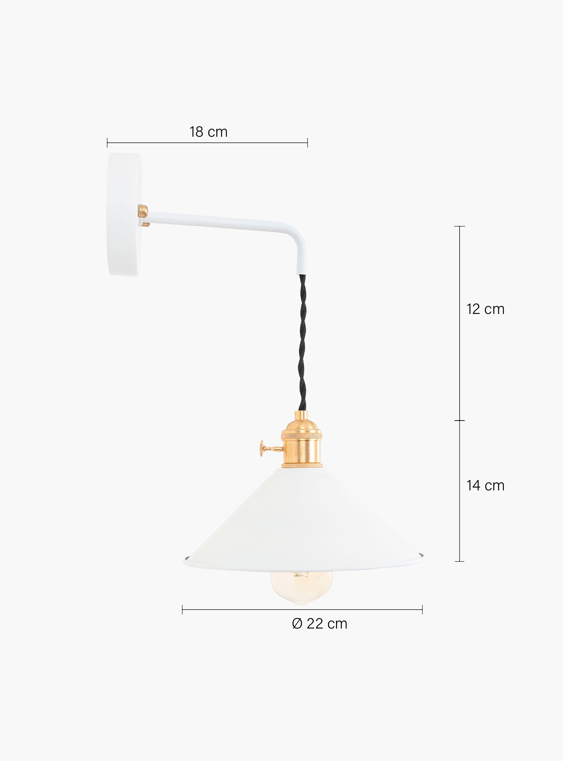 Lámpara De Pared Helen Blanco-4