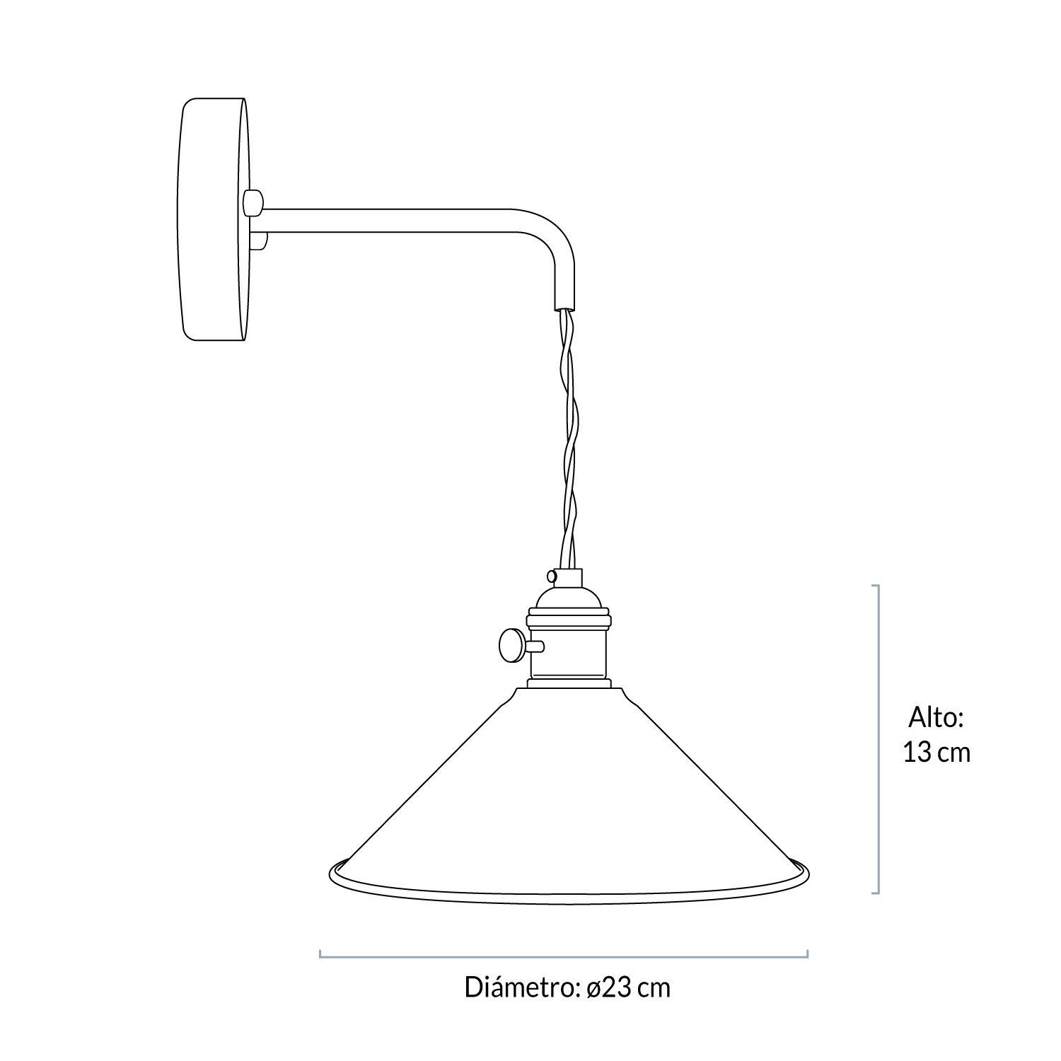 Lámpara De Pared Helen Blanco-7