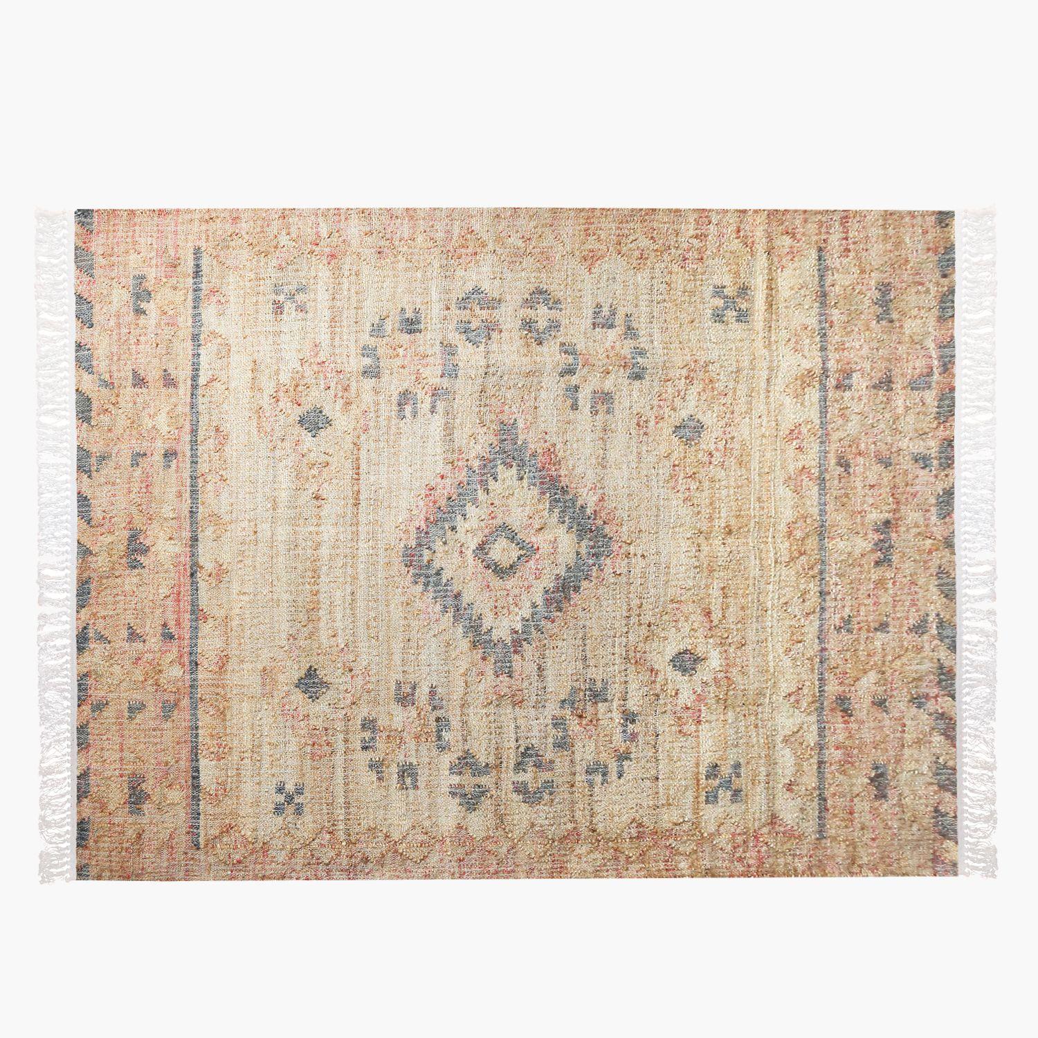 Alfombra Yute/Alg Novara 200x300 Multicolor-2