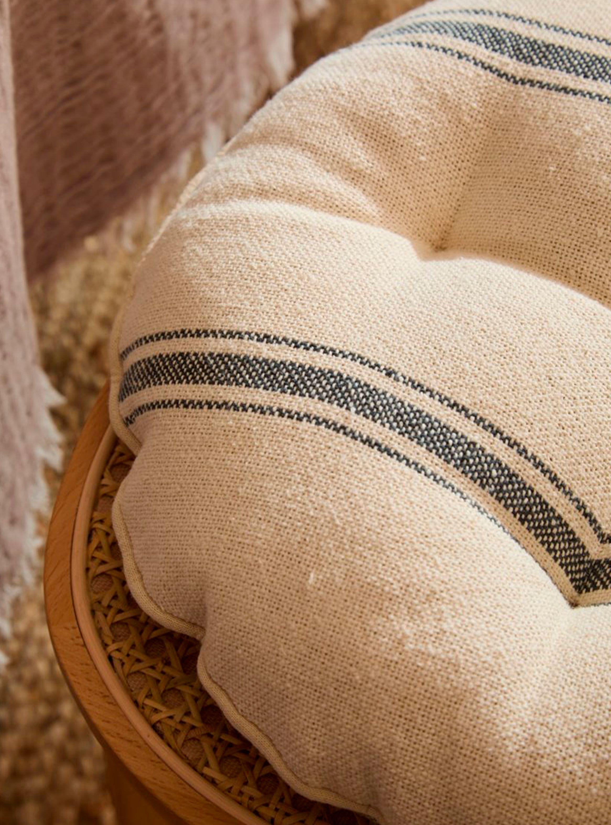 Cojín de Silla Bari 40x4 Gris Oscuro-2